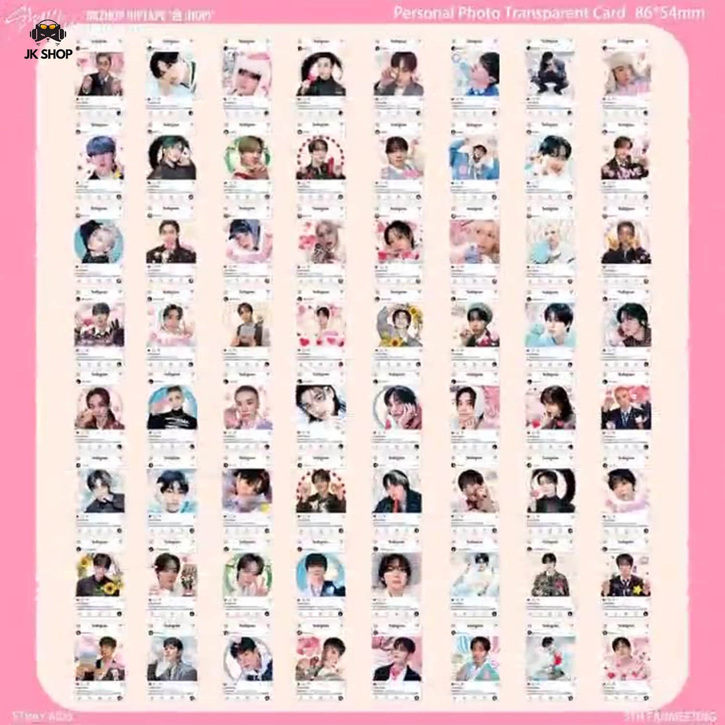 Straykids Transparent instagram Card Collection<New KARMA Collection!>