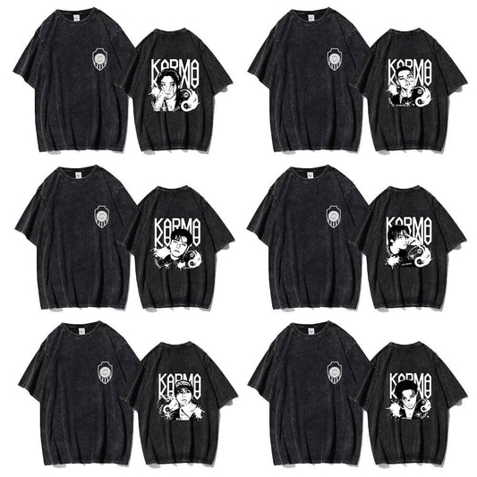 SK KARMA Tour OT8 Vintage Washed T-Shirt OT8 Collection