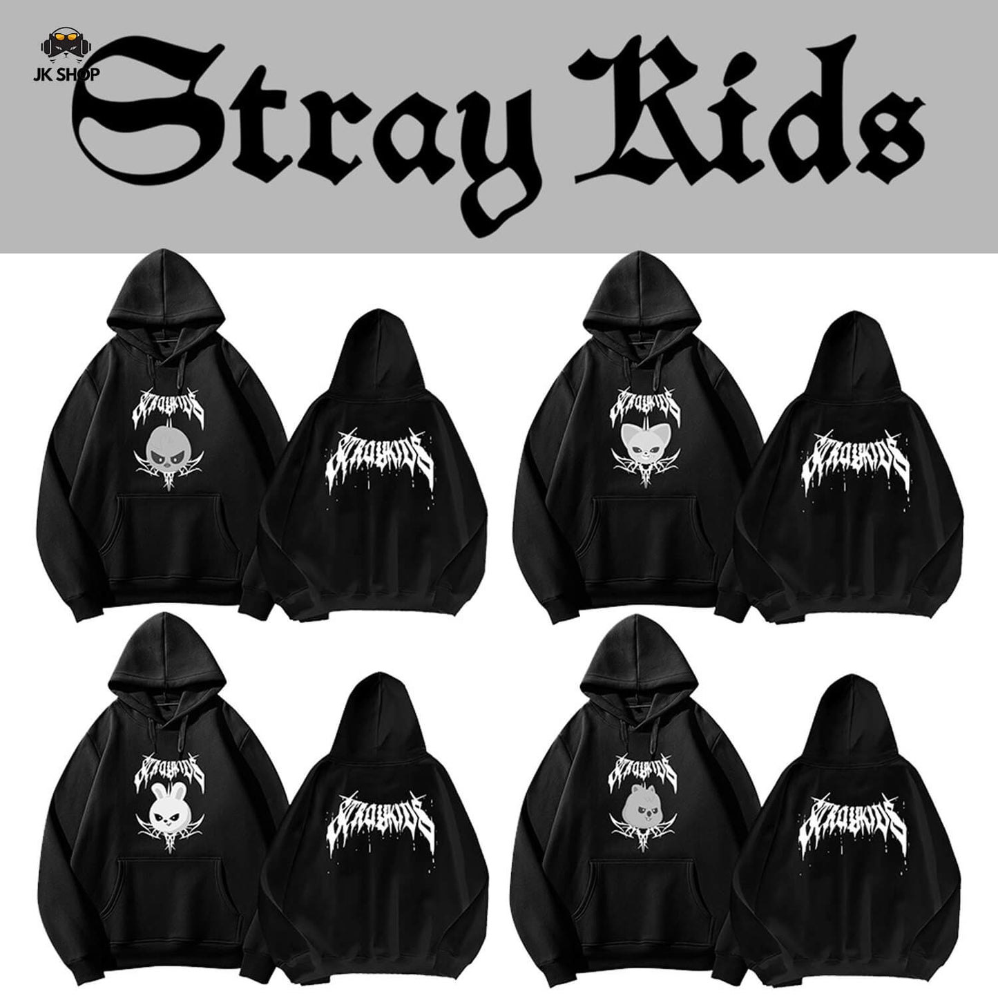 StrayKids Domin ATE Tour Hoodie Collection1