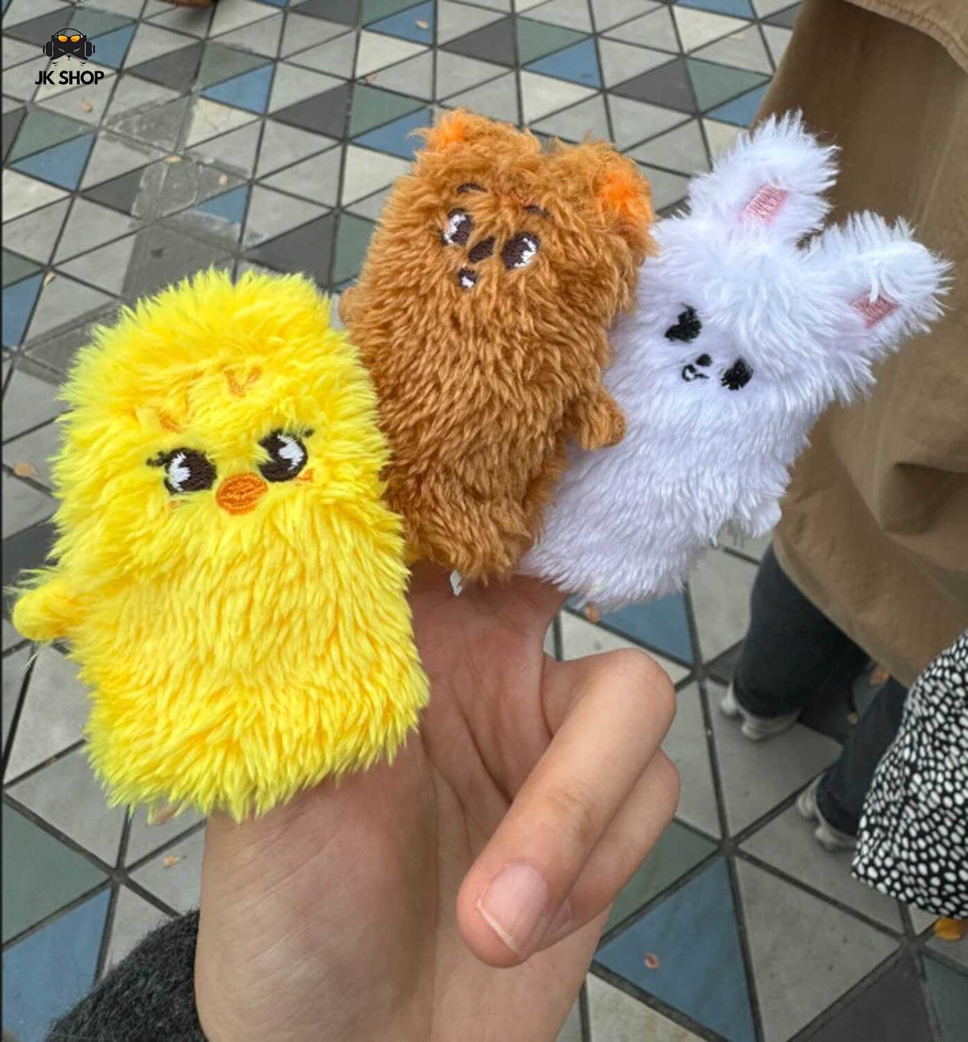 SK mini Finger Plushies