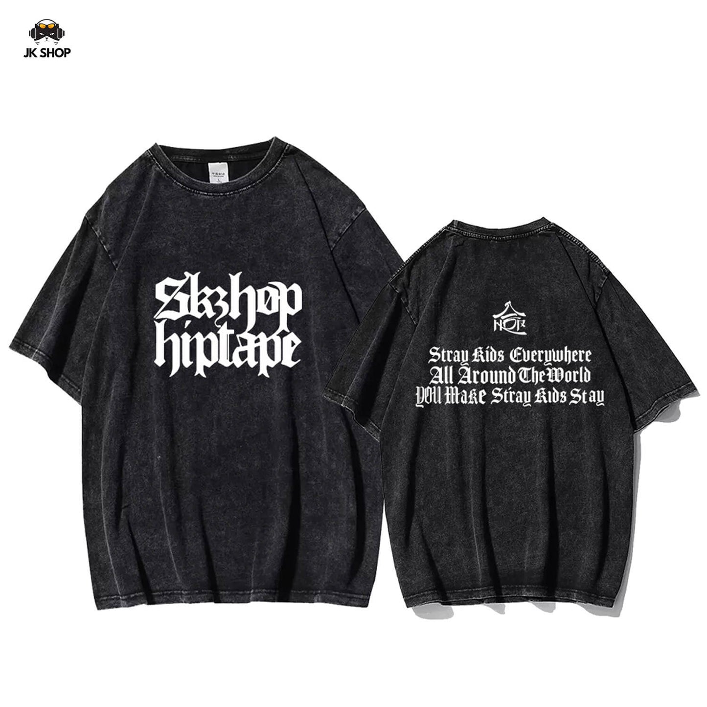 StrayKids insipired HOP Vintage Washed T-Shirt