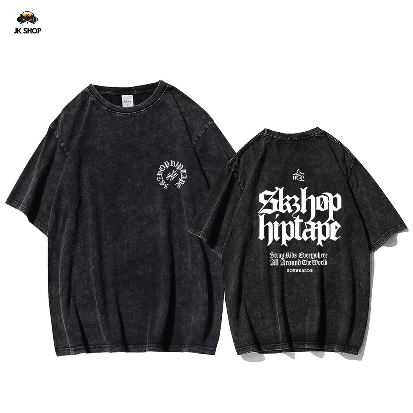 StrayKids insipired HOP Vintage Washed T-Shirt
