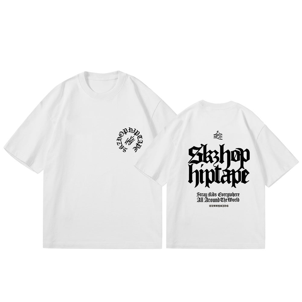 StrayKids HOP Pure Cotton T-Shirt Collection