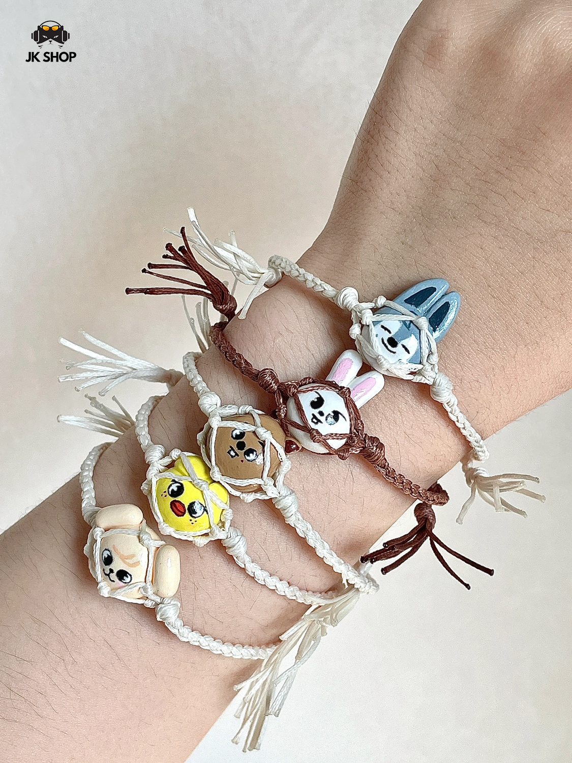 Skzoo insipred Stone Clay Bracelet
