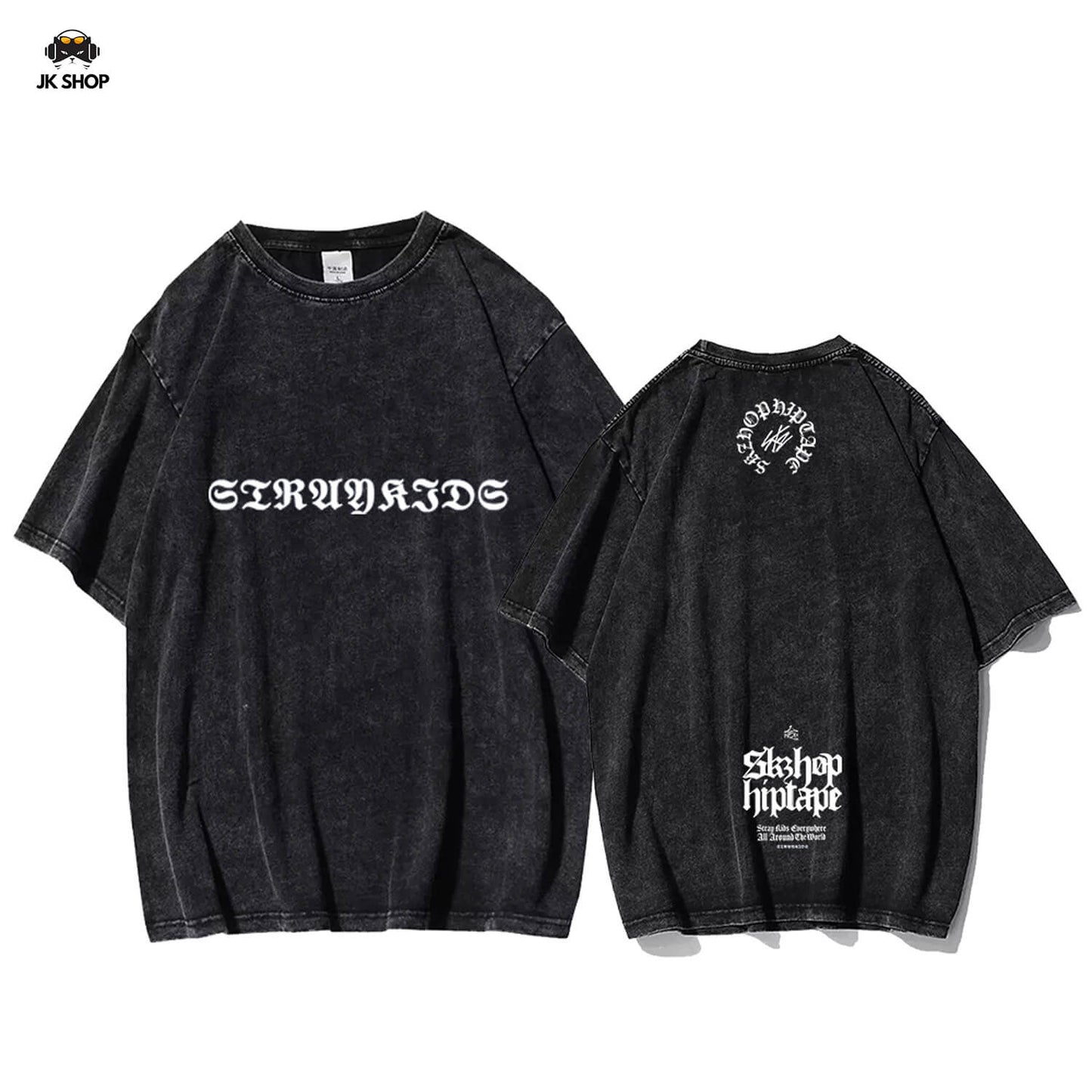 StrayKids insipired HOP Vintage Washed T-Shirt