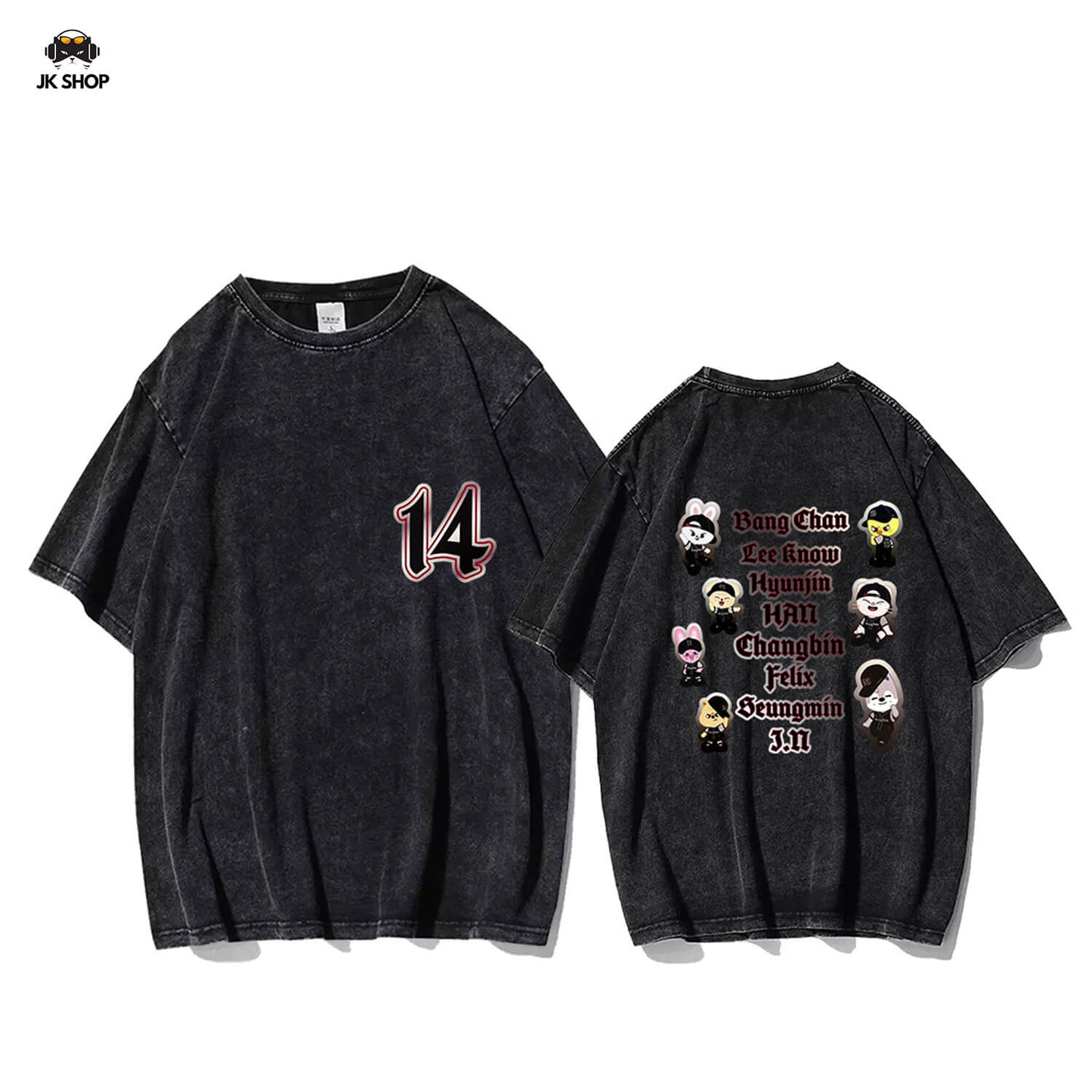 SK 2025 Tour Vintage Washed T-Shirt OT8 Collection