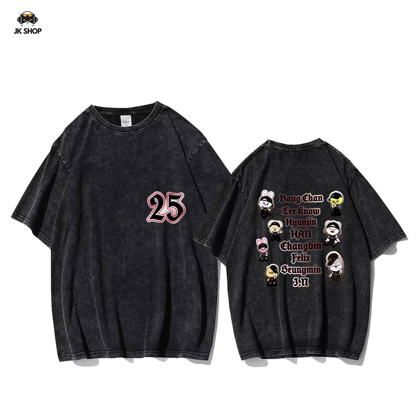 SK 2025 Tour Vintage Washed T-Shirt OT8 Collection