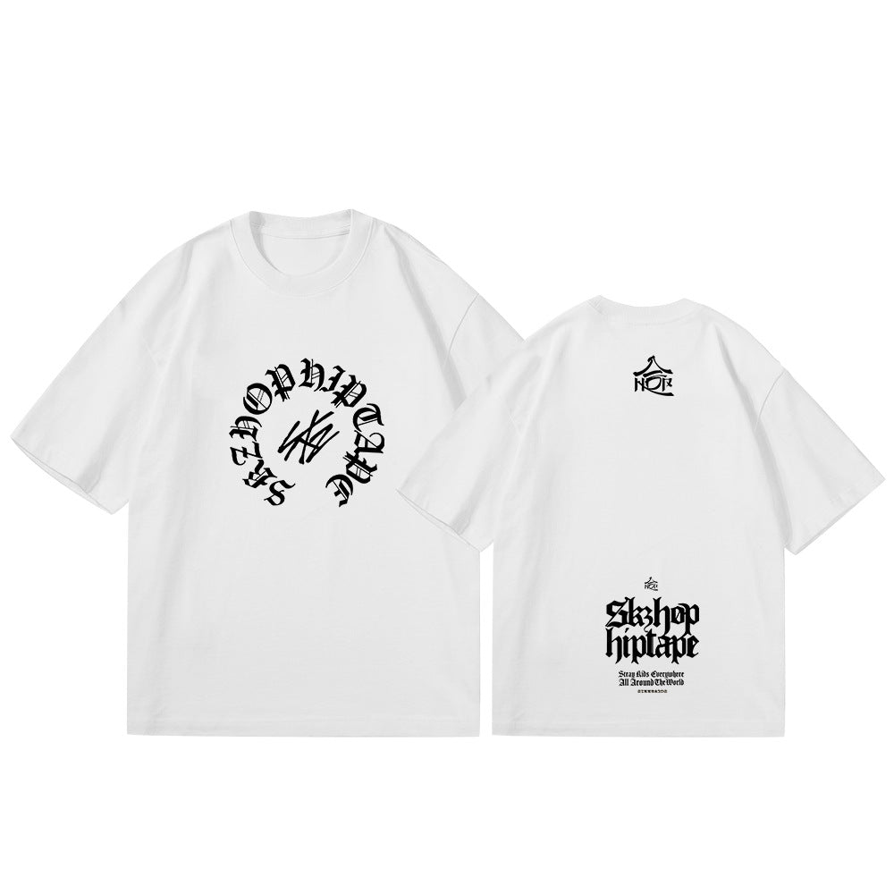 StrayKids HOP Pure Cotton T-Shirt Collection