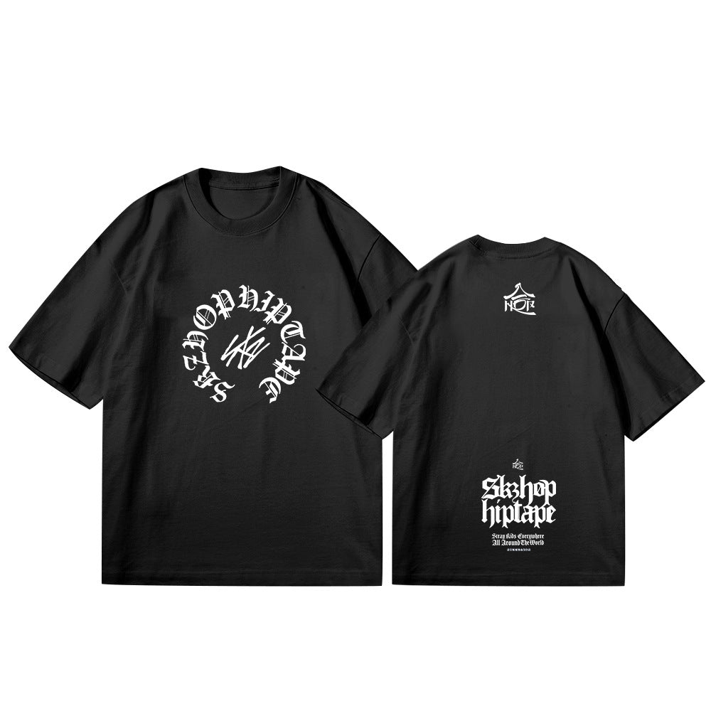 StrayKids HOP Pure Cotton T-Shirt Collection