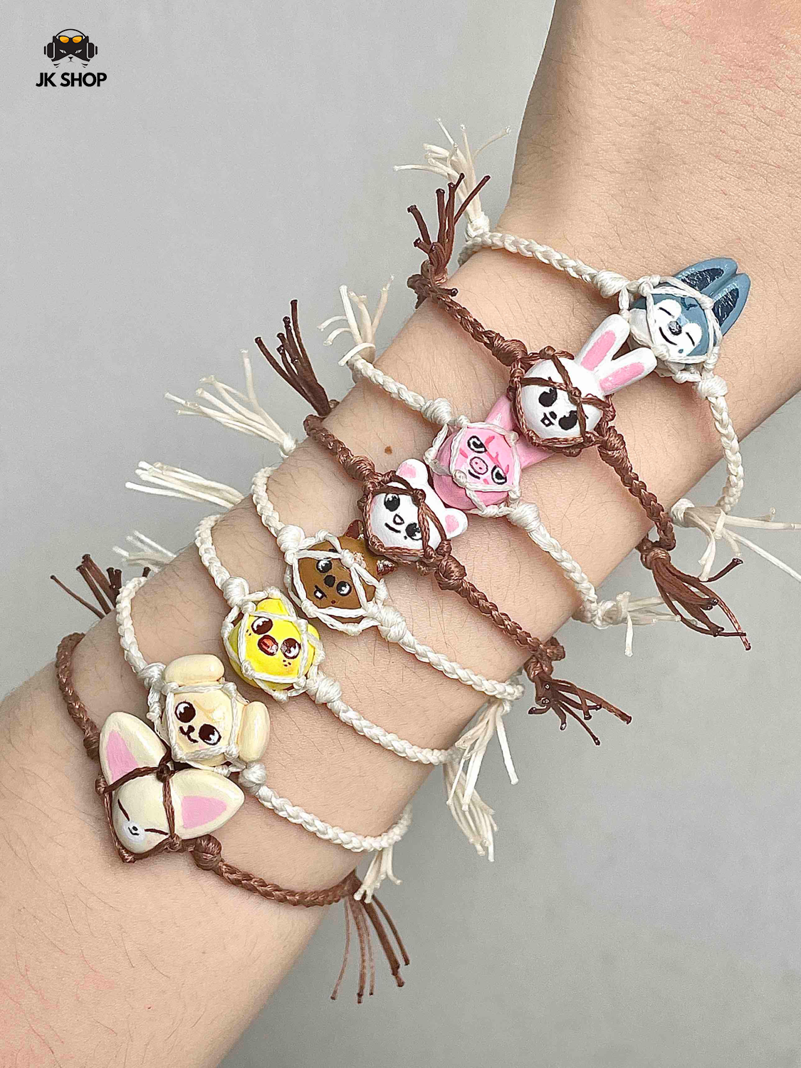Skzoo insipred Stone Clay Bracelet