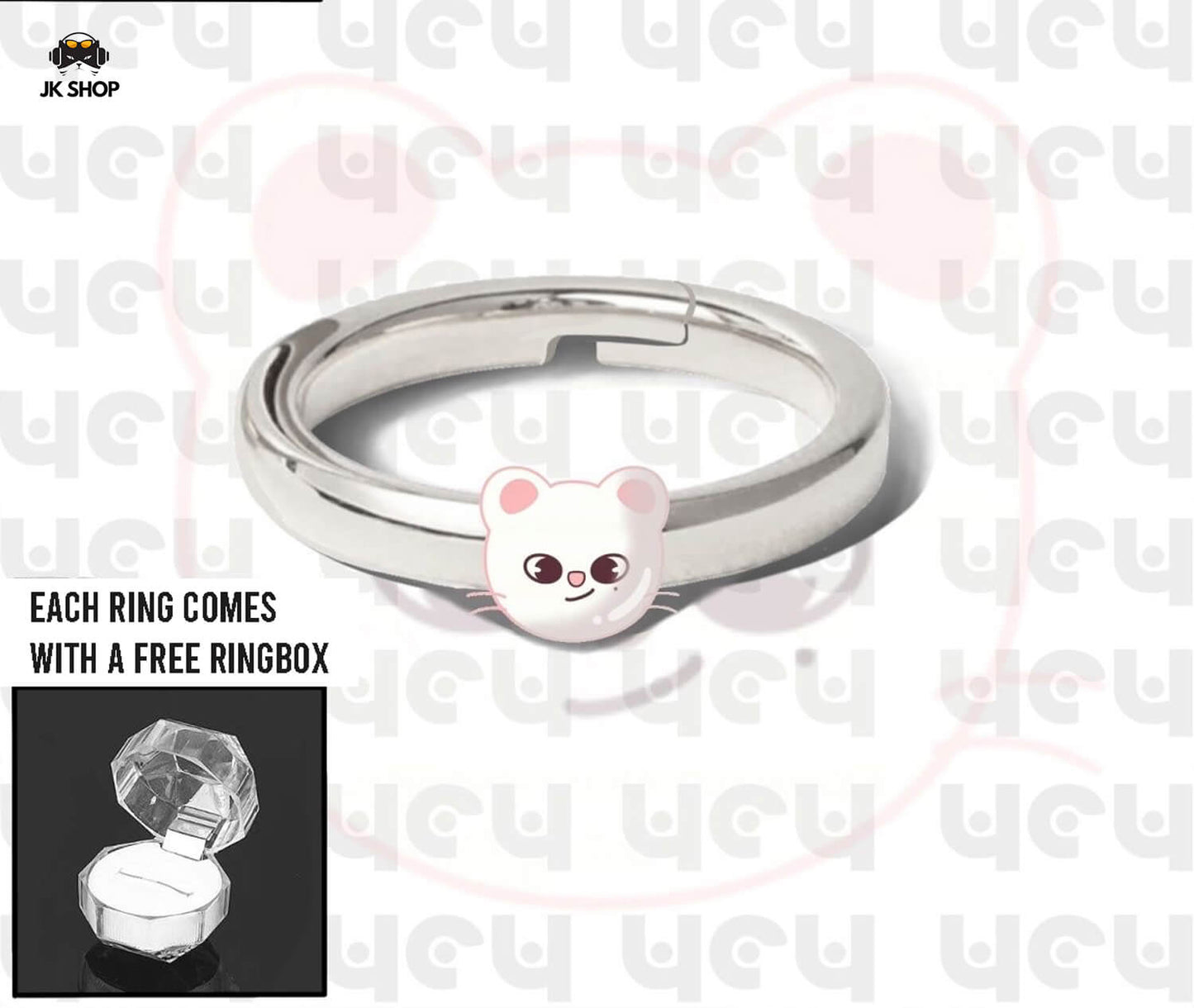 StrayKids SKzoo Acrylic Ring