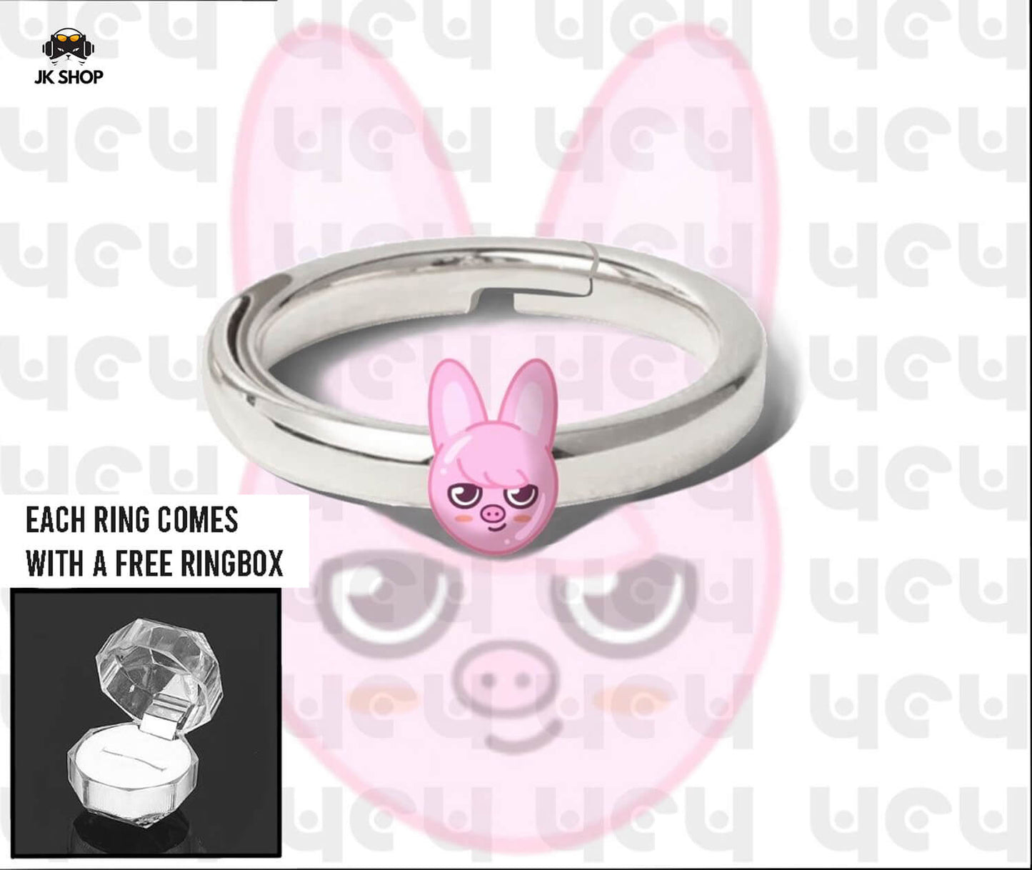 StrayKids SKzoo Acrylic Ring
