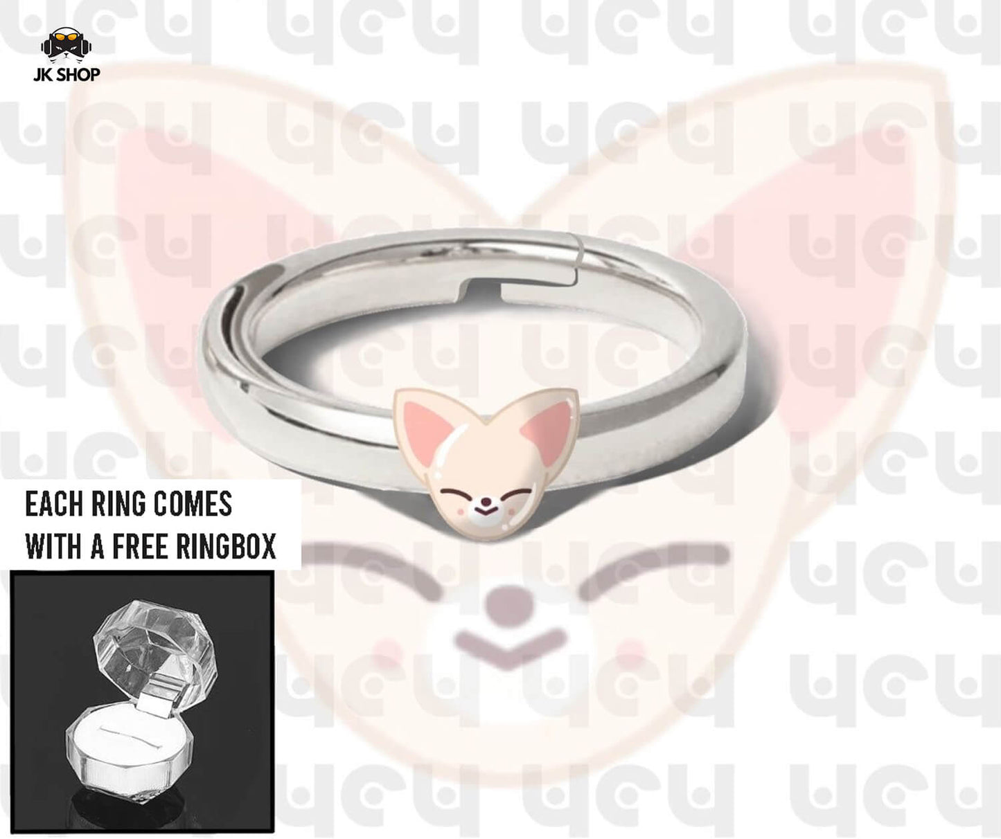 StrayKids SKzoo Acrylic Ring