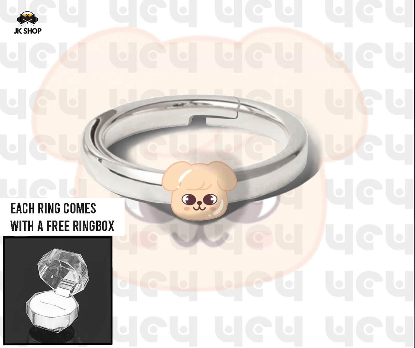 StrayKids SKzoo Acrylic Ring