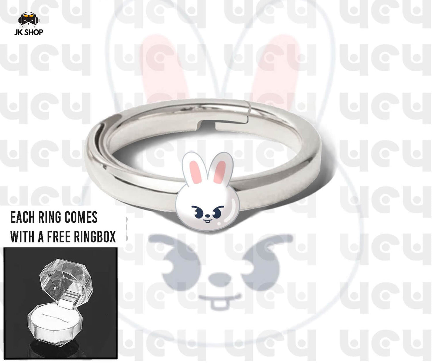 StrayKids SKzoo Acrylic Ring