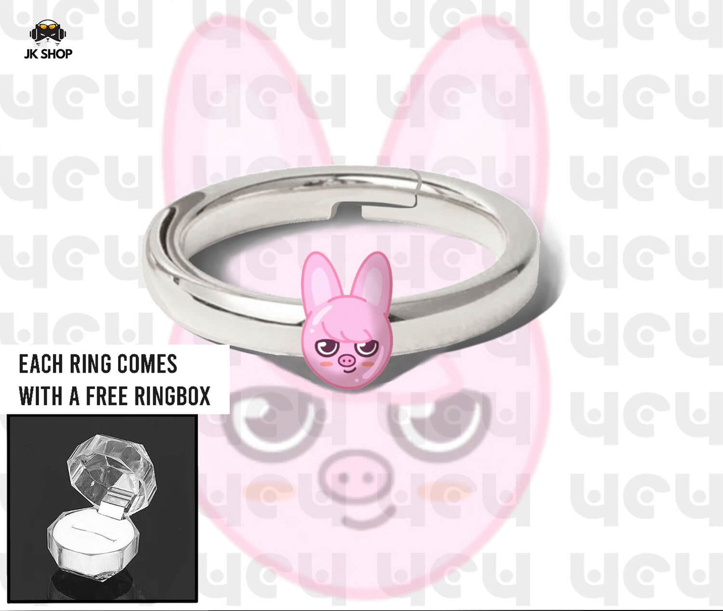 StrayKids SKzoo Acrylic Ring