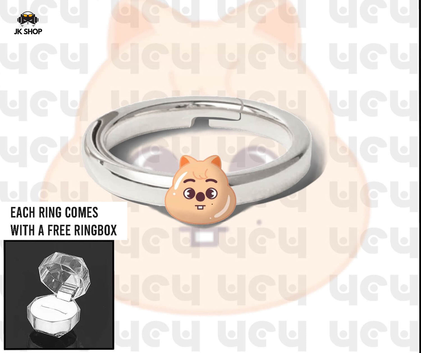 StrayKids SKzoo Acrylic Ring