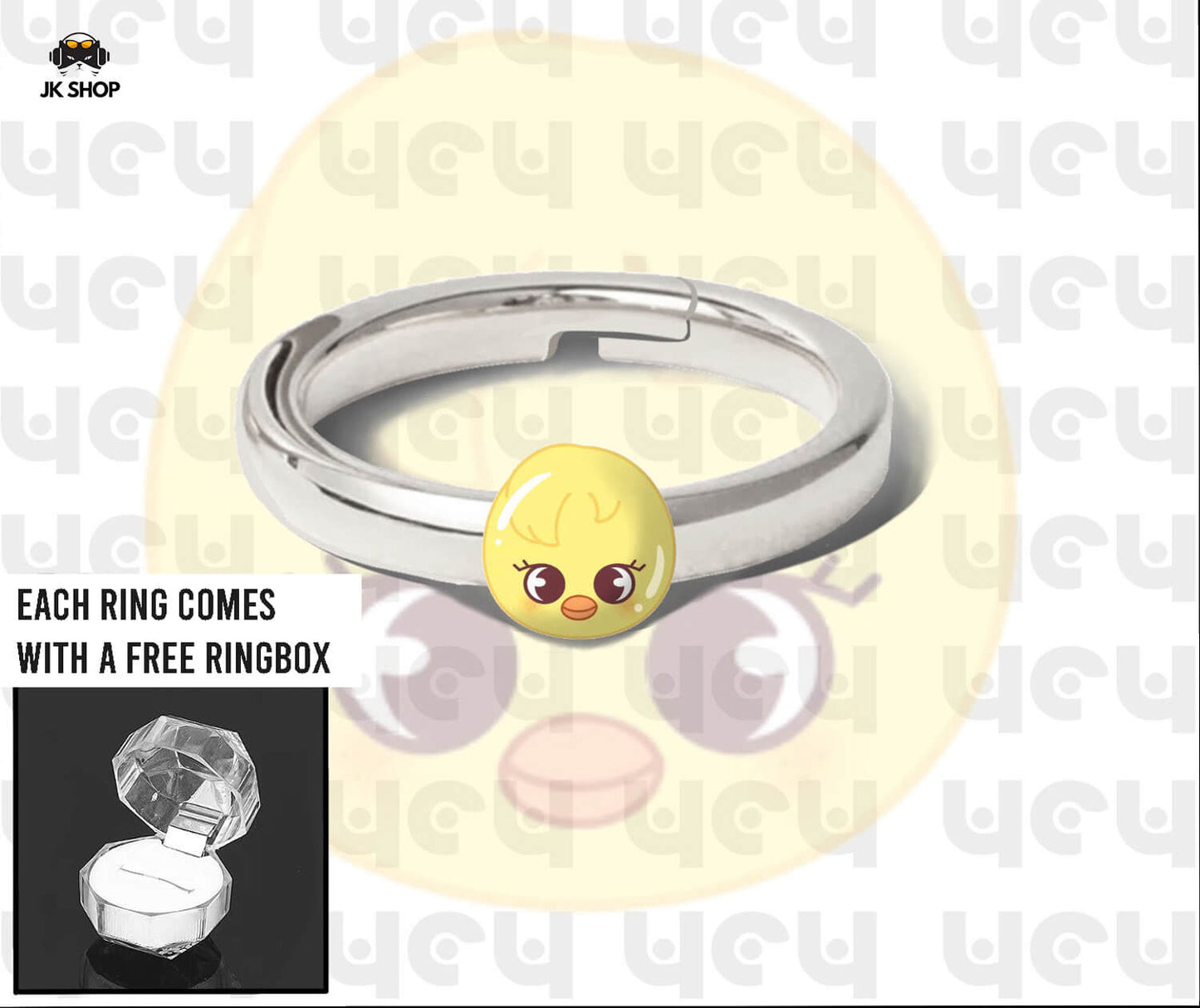 StrayKids SKzoo Acrylic Ring