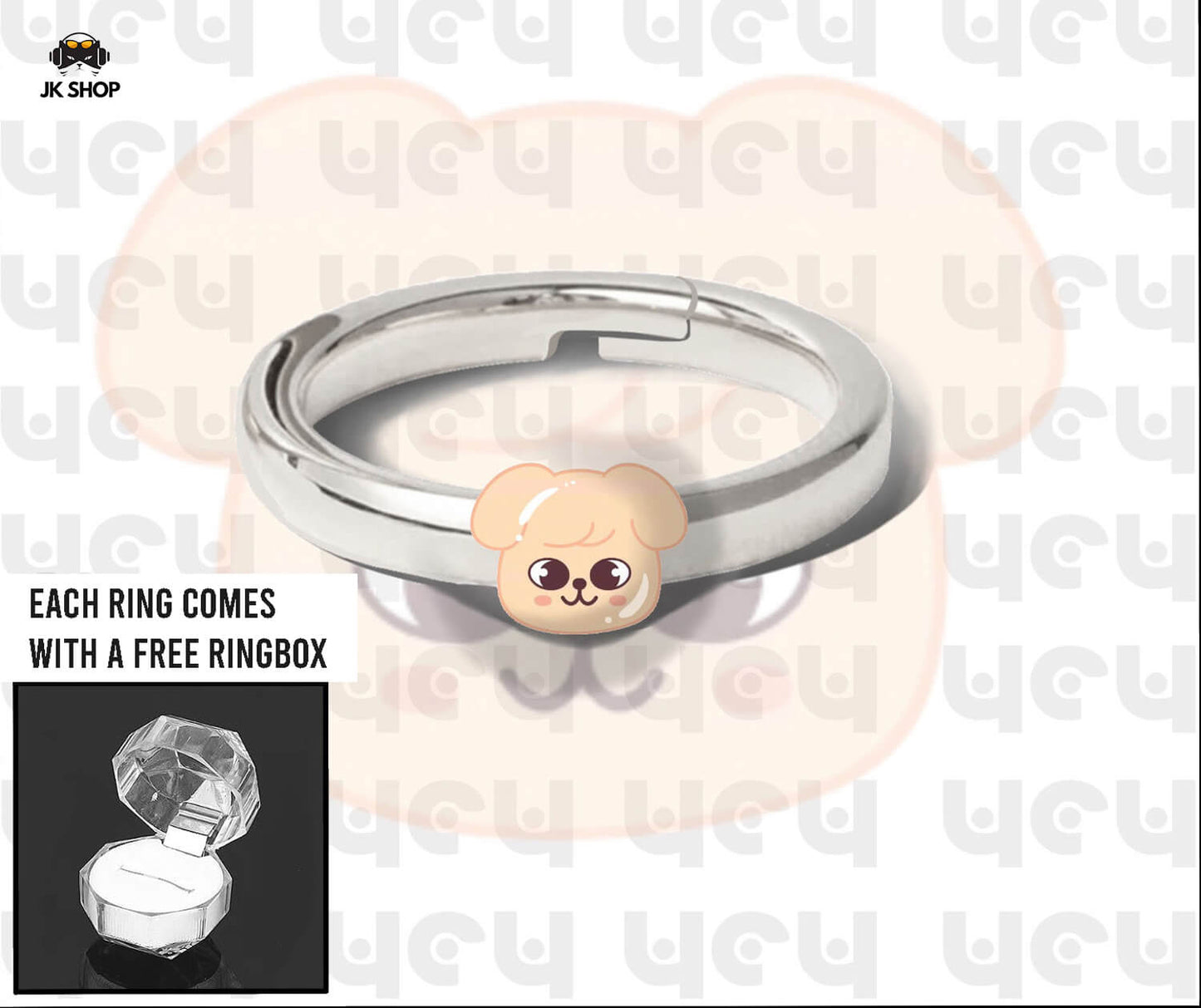 StrayKids SKzoo Acrylic Ring