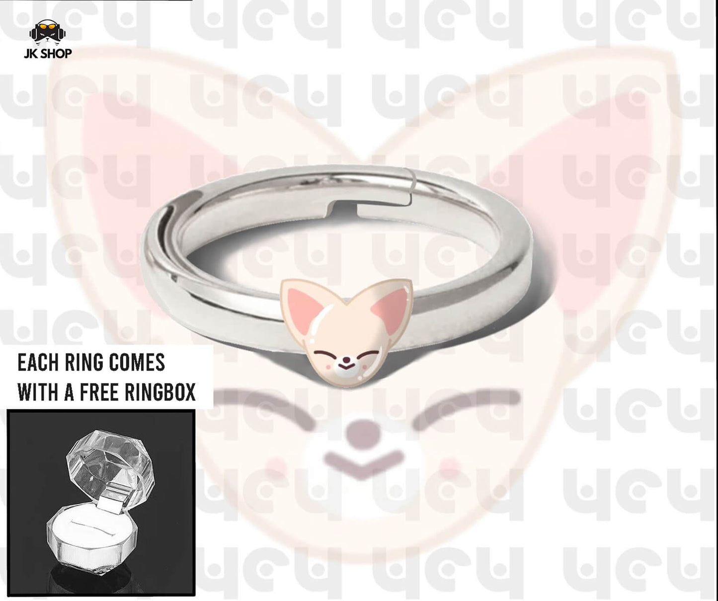 StrayKids SKzoo Acrylic Ring