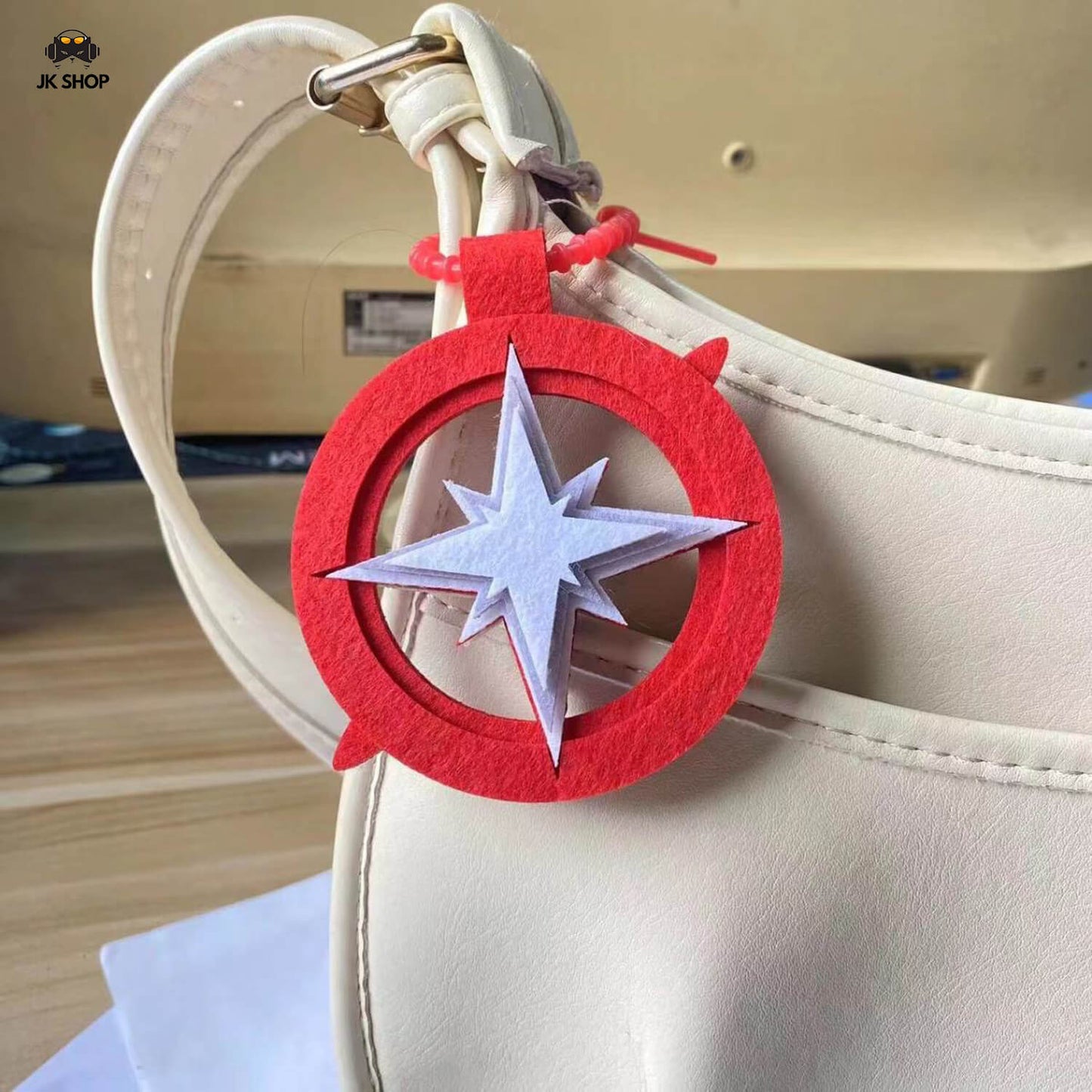 SK Handmade Plush Non-Woven Fabric Keychain Charm