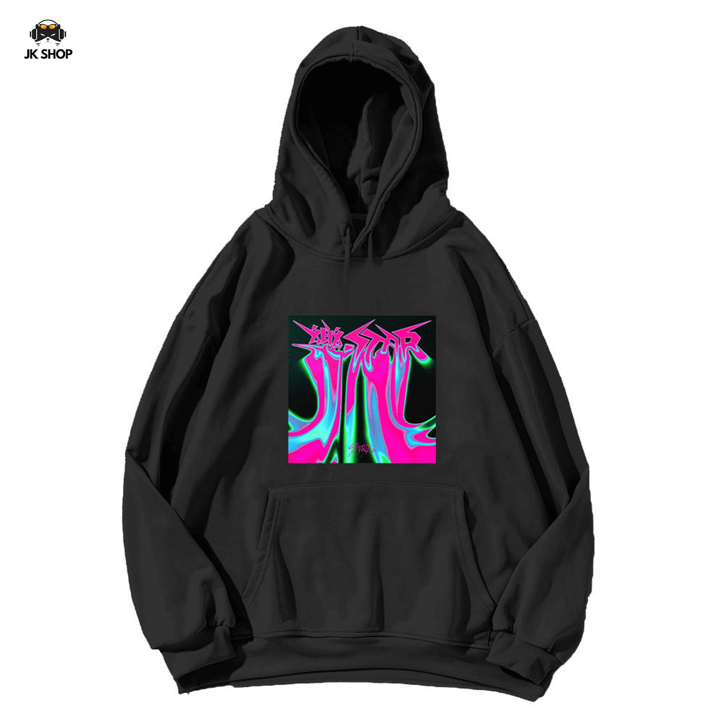 StrayKids Rockstar Album Cover Hoodie Collection