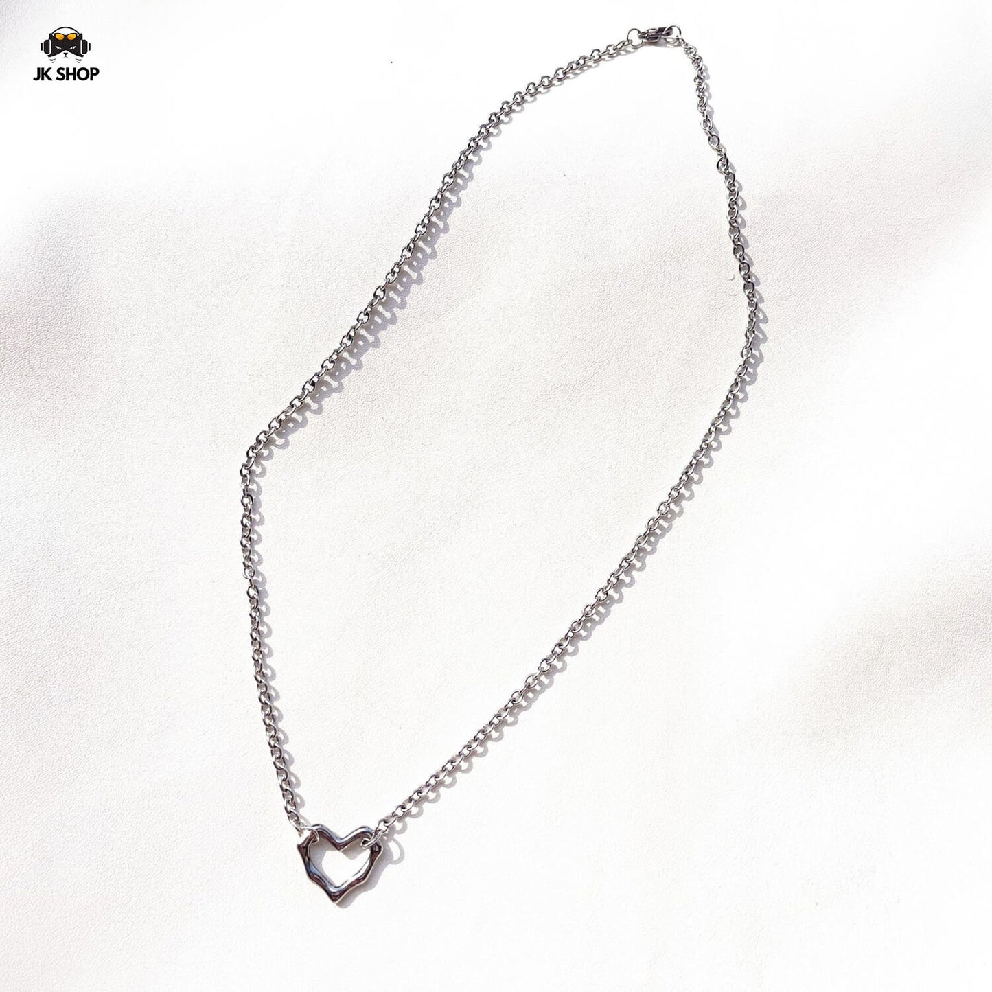StrayKids Leeknow Heart Necklace