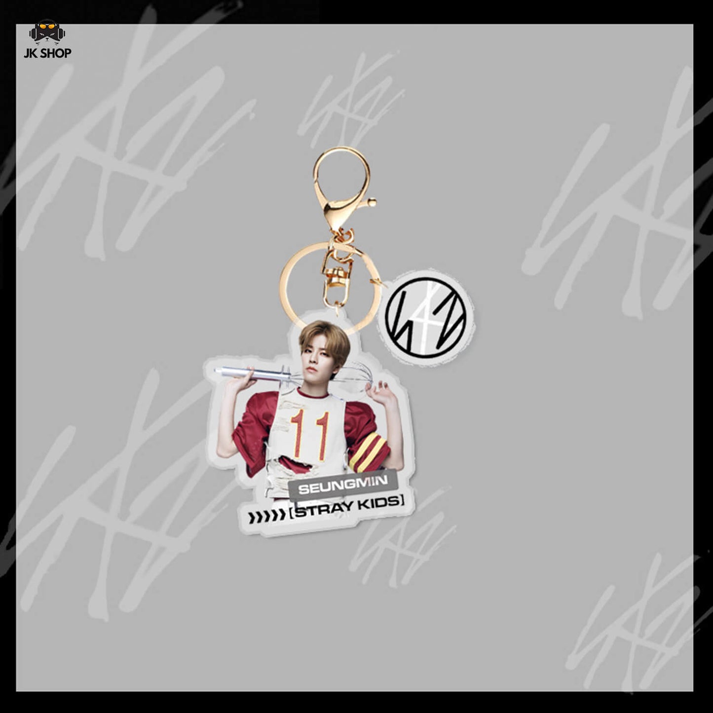SK Social Path Acrylic Keychain