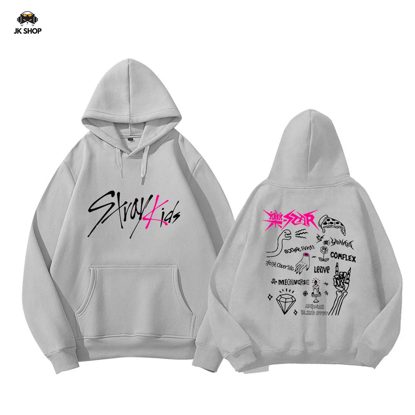 StrayKids RockStar Booklet Hoodie