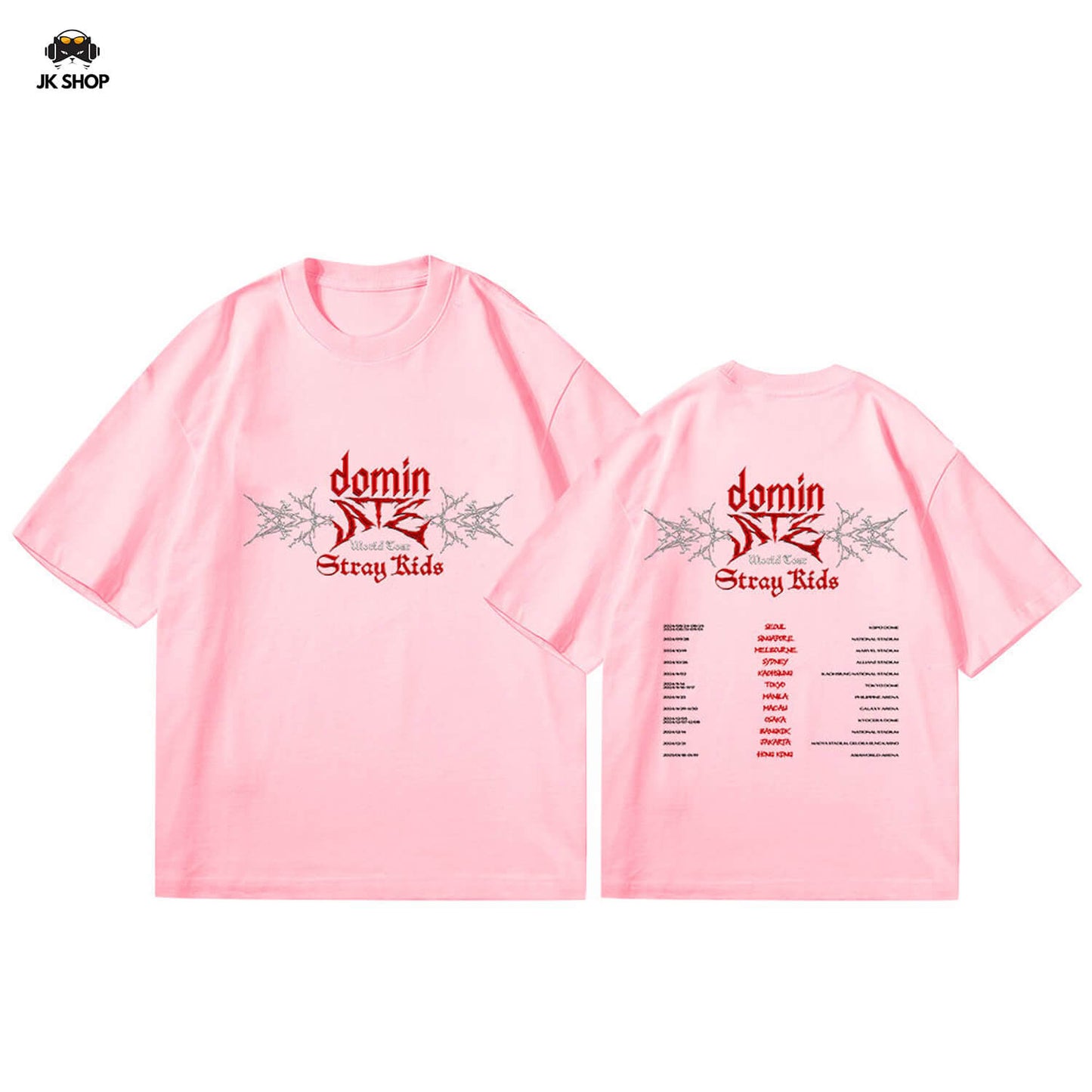 StrayKids dominATE Tour Pure Cotton T-Shirt