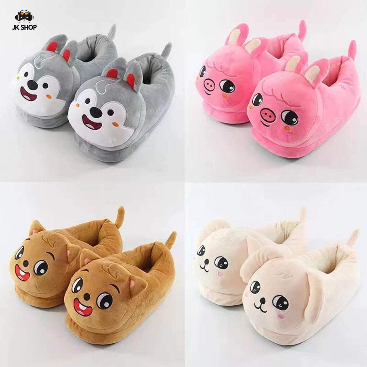 StrayKids Skzoo Plush Slippers