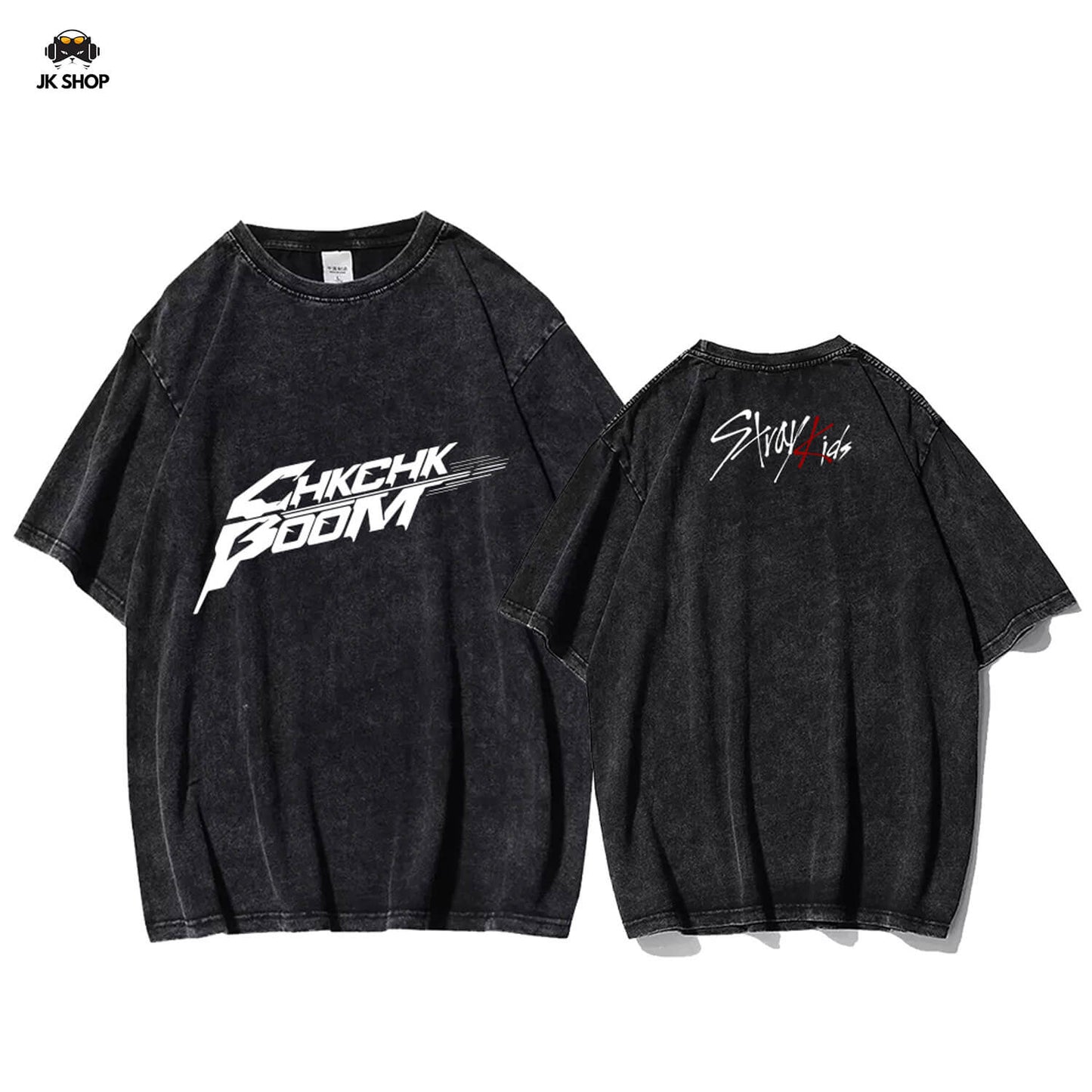 StrayKids insipired SLASH Vintage Washed T-Shirt