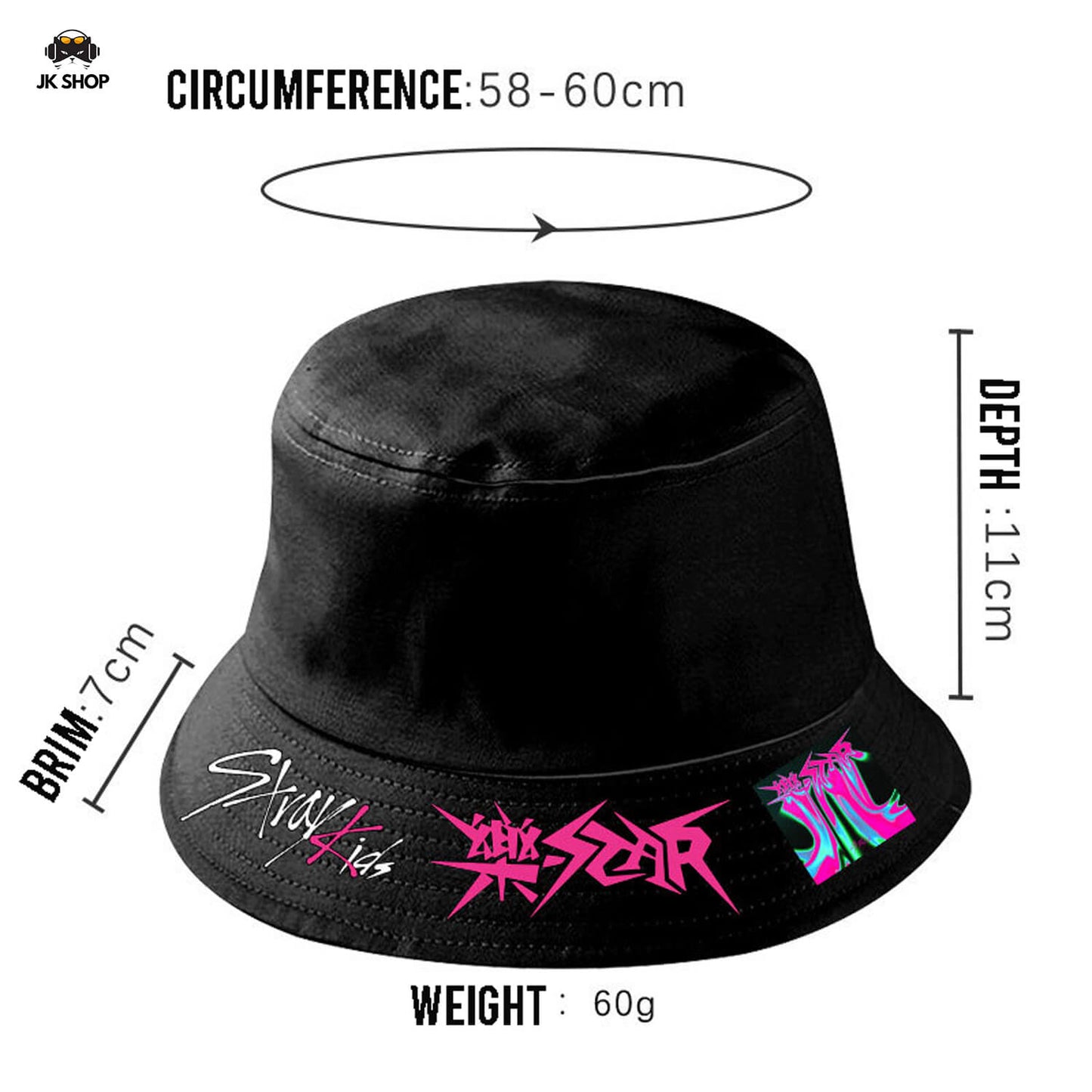 StrayKids ATE Bucket Hat Collection