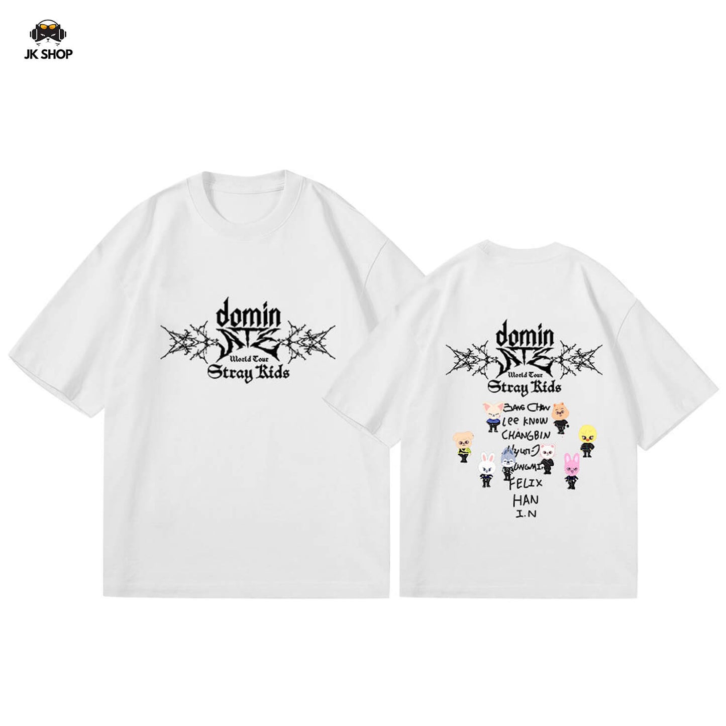 StrayKids dominATE Tour Pure Cotton T-Shirt