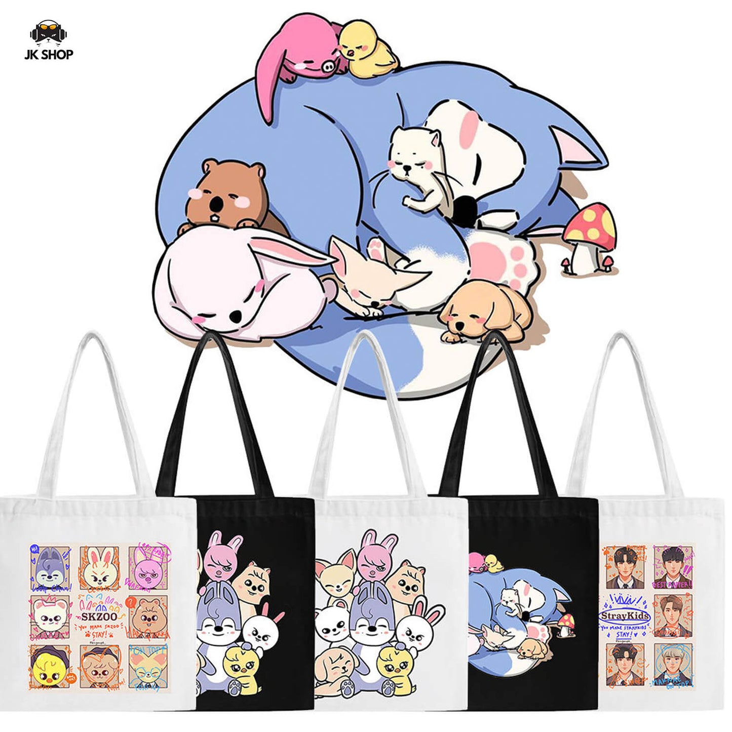 StrayKids Skzoo totebag
