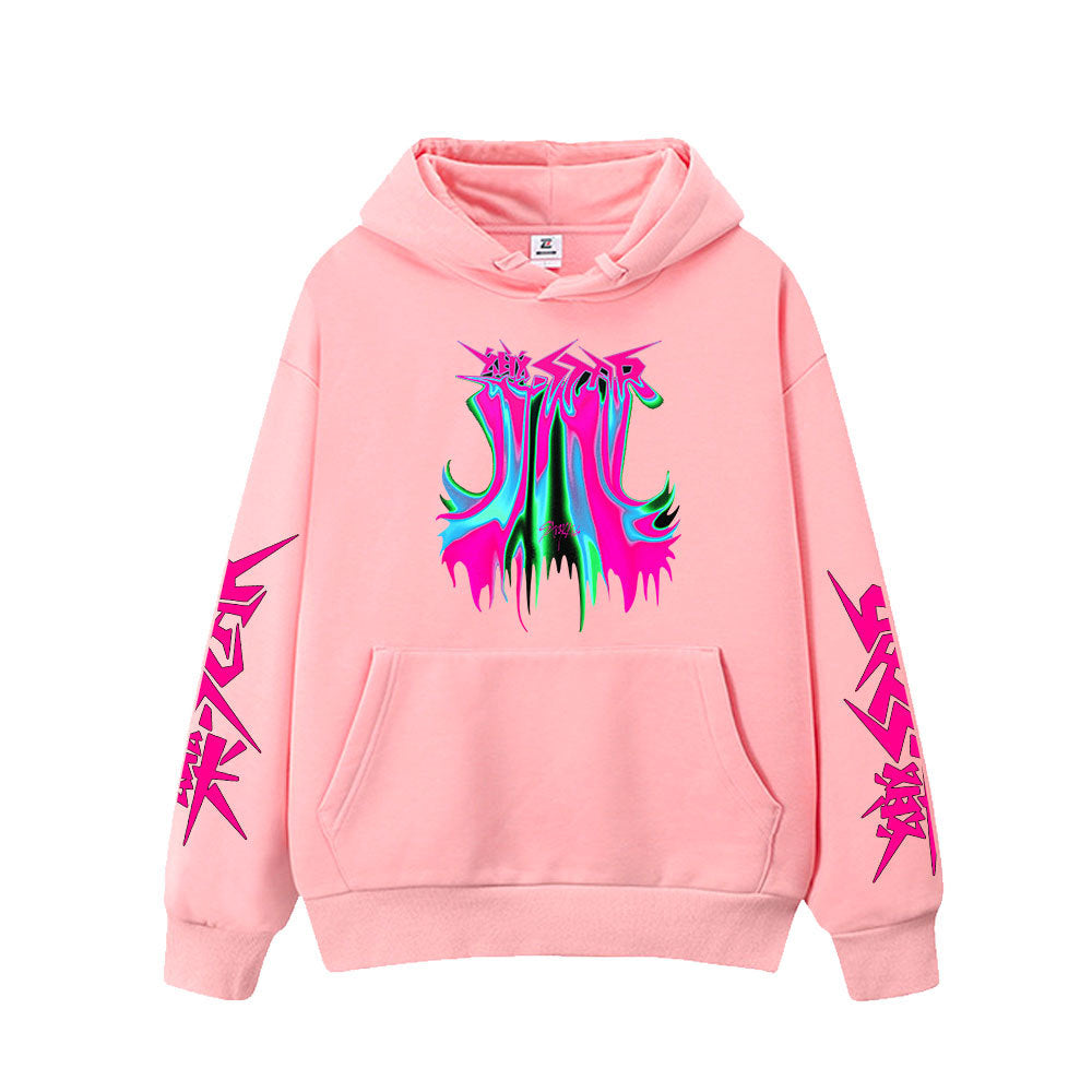 StrayKids Rockstar Album Cover Hoodie Collection