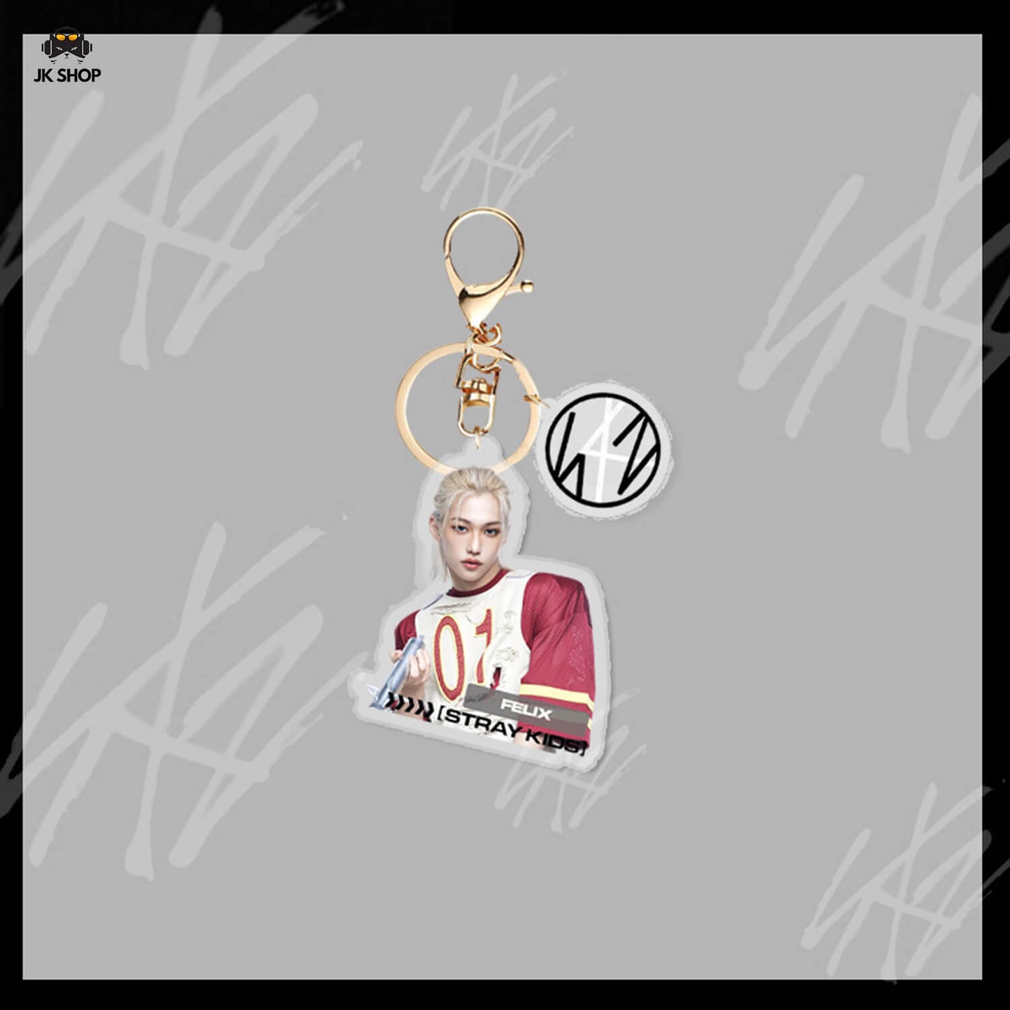 SK Social Path Acrylic Keychain