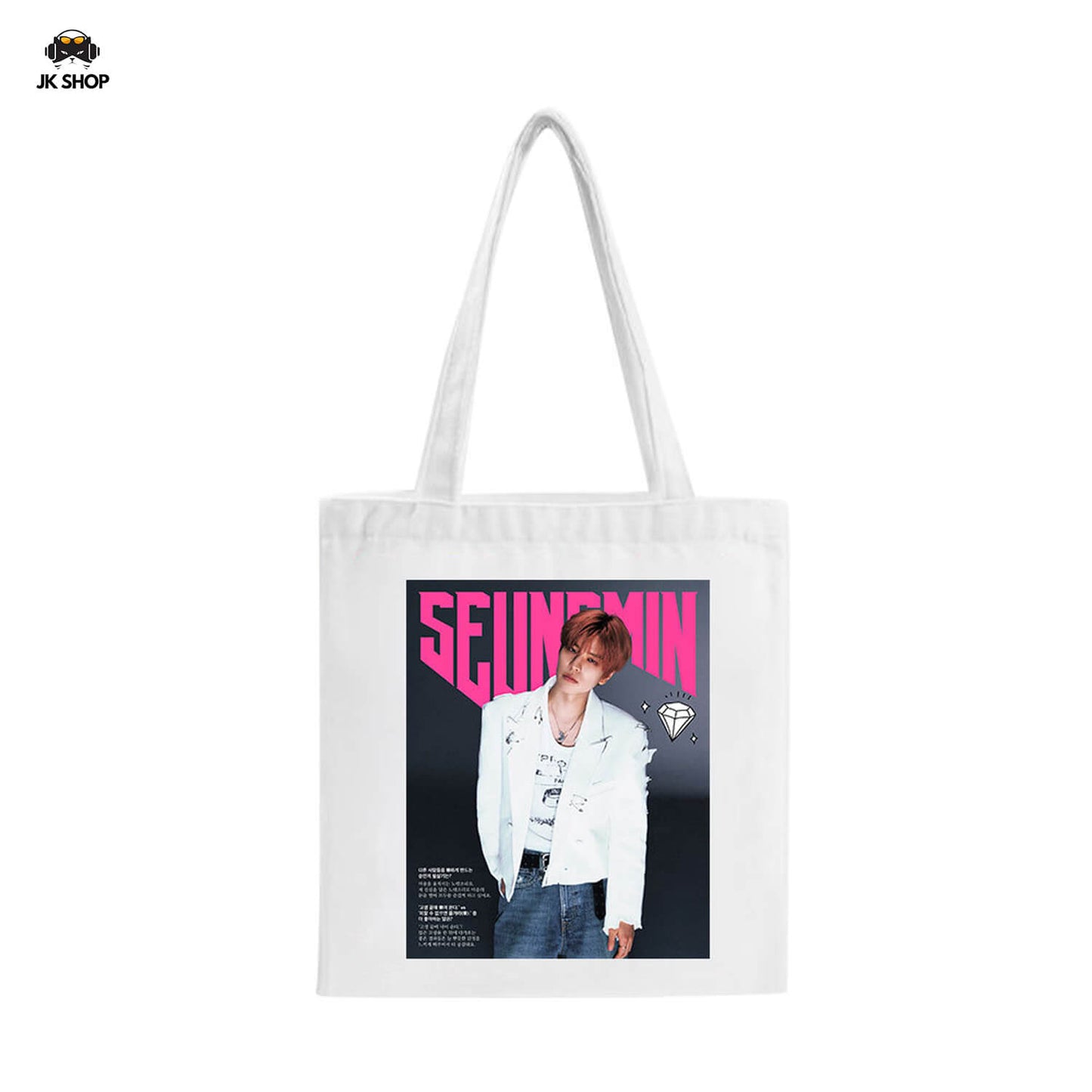 StrayKids RockStar Pics Totebag