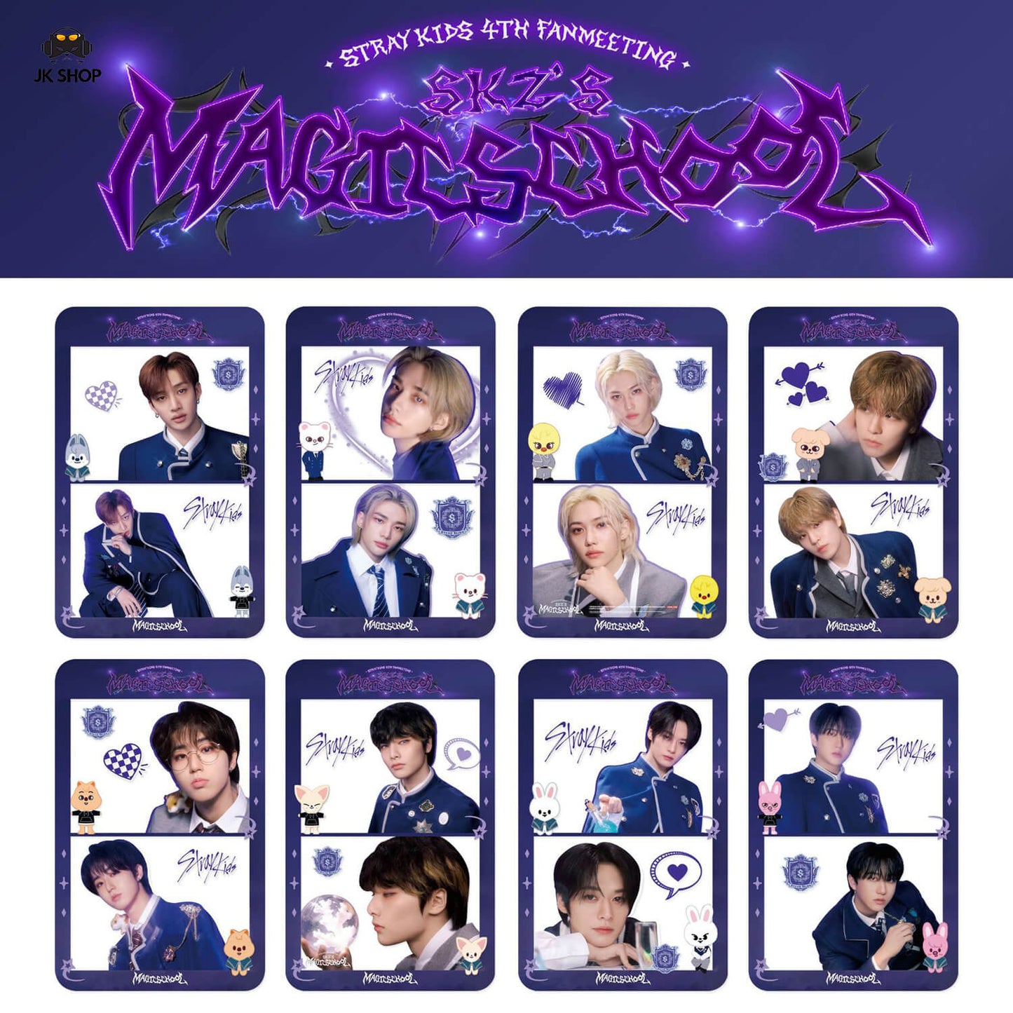 Straykids Transparent instagram Card Collection<New KARMA Collection!>