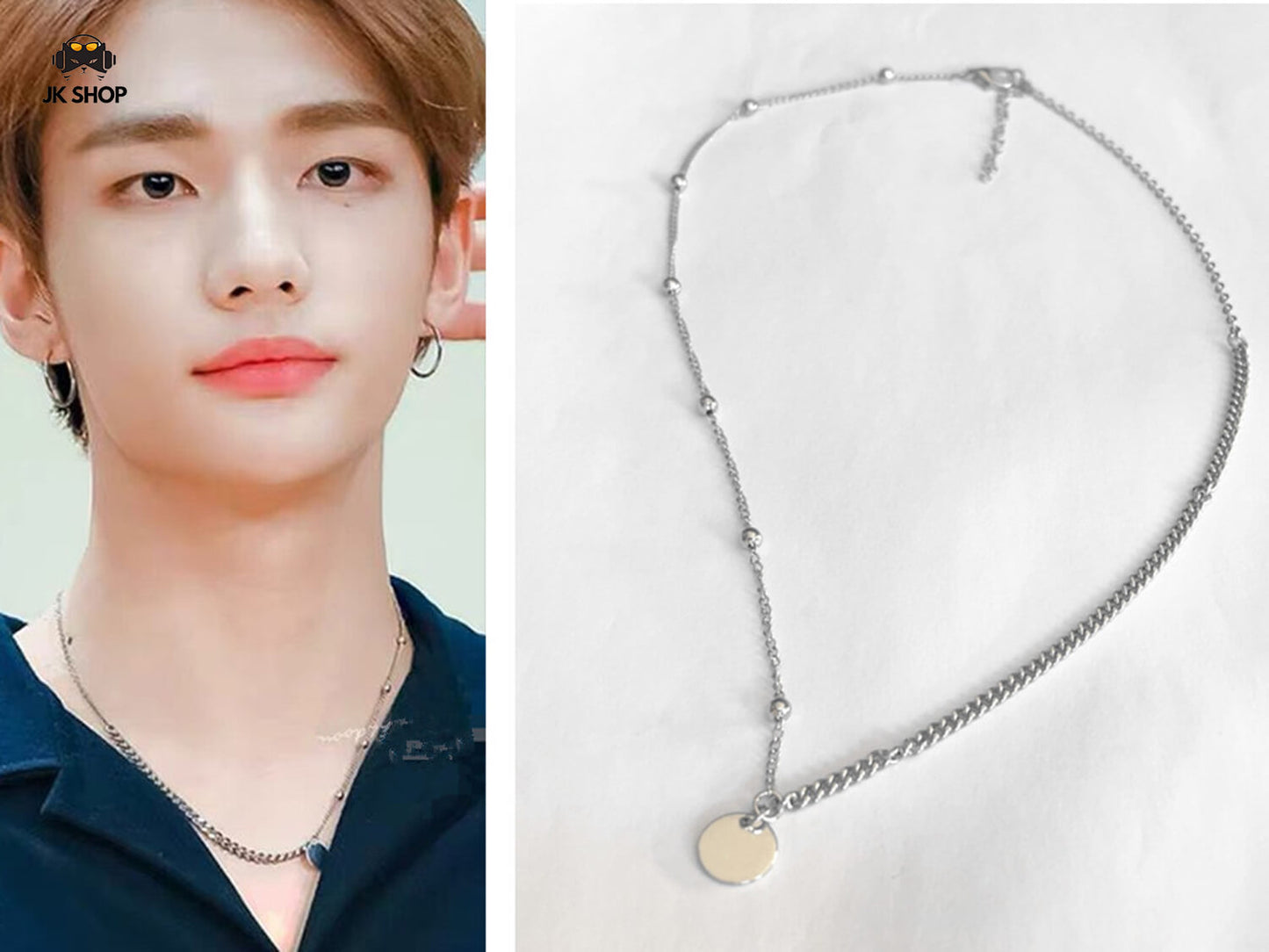 StrayKids Hyunjin Small Pendant Necklace