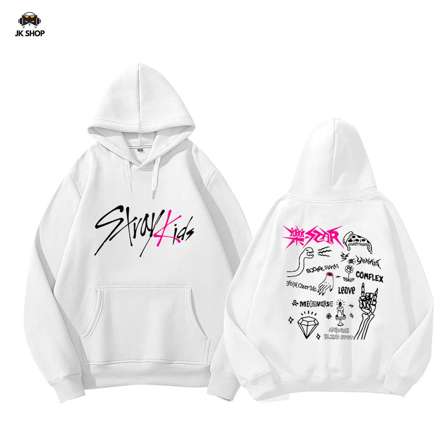 StrayKids RockStar Booklet Hoodie