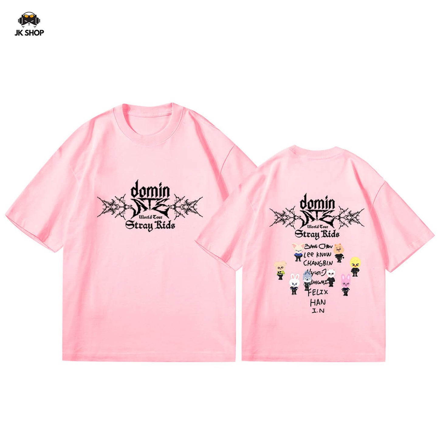 StrayKids dominATE Tour Pure Cotton T-Shirt