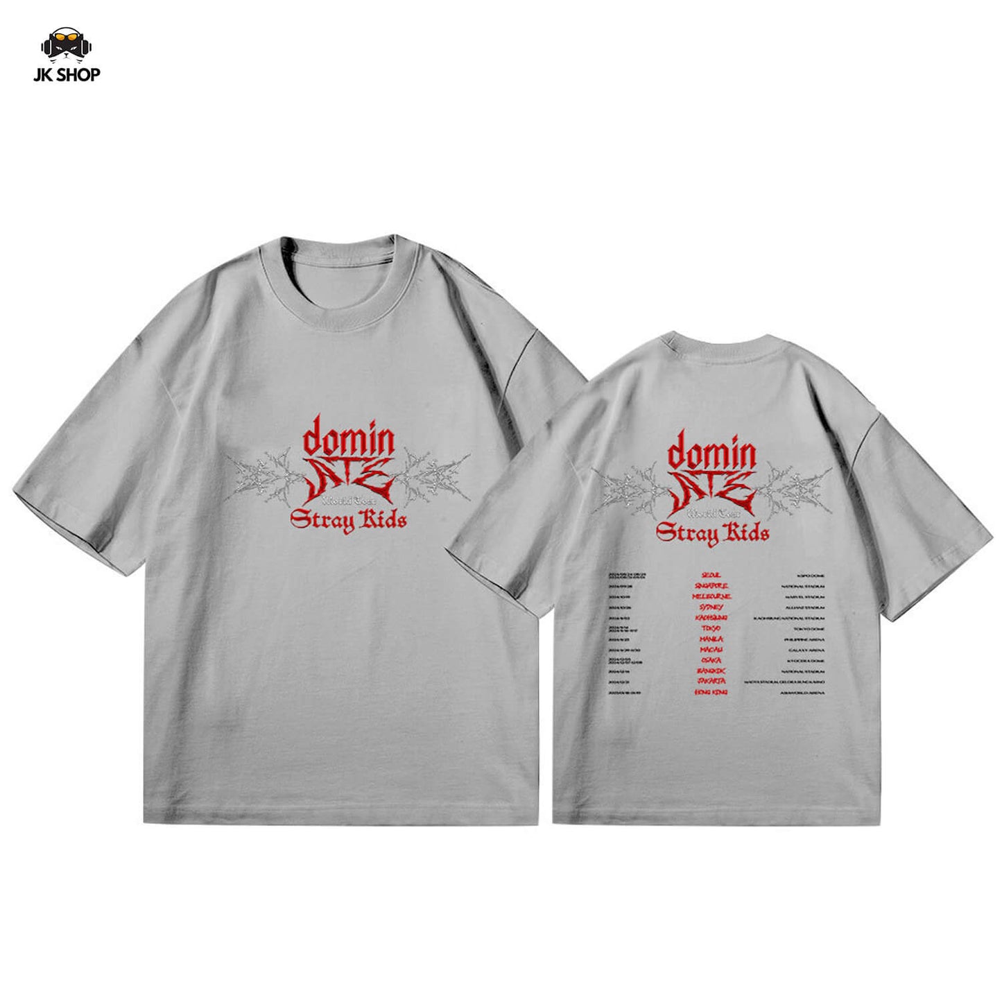 StrayKids dominATE Tour Pure Cotton T-Shirt