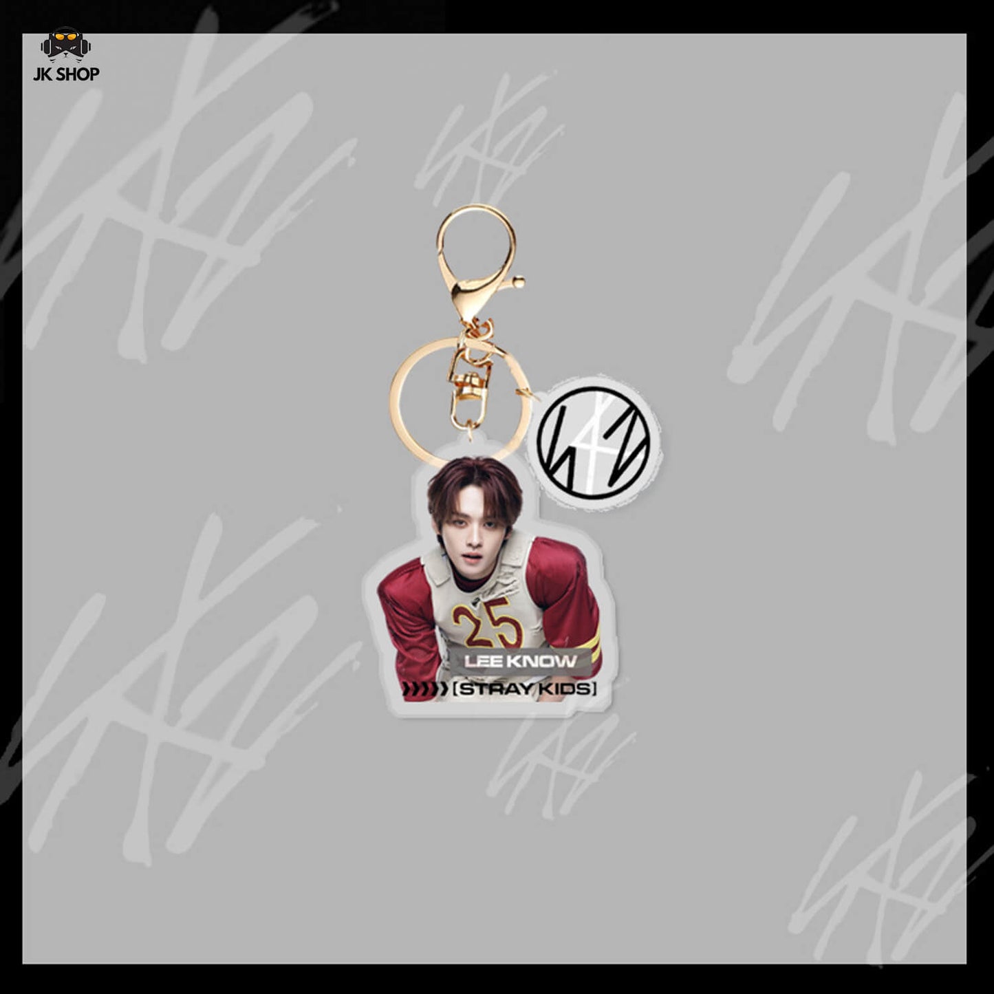 SK Social Path Acrylic Keychain