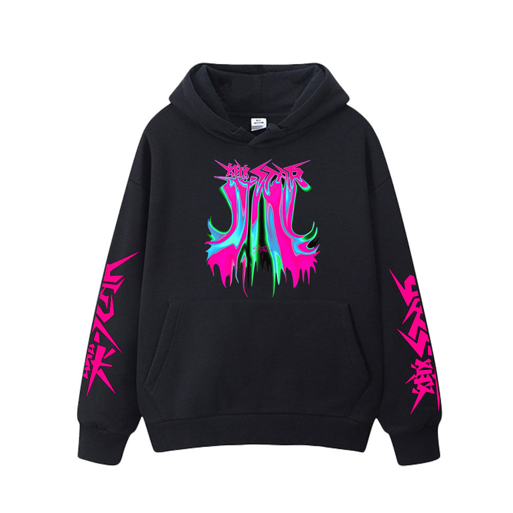 StrayKids Rockstar Album Cover Hoodie Collection