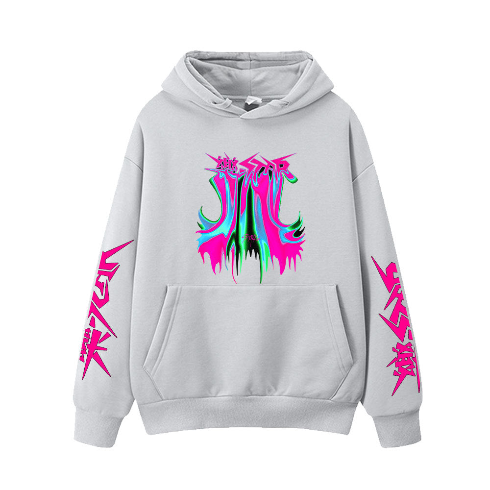 StrayKids Rockstar Album Cover Hoodie Collection