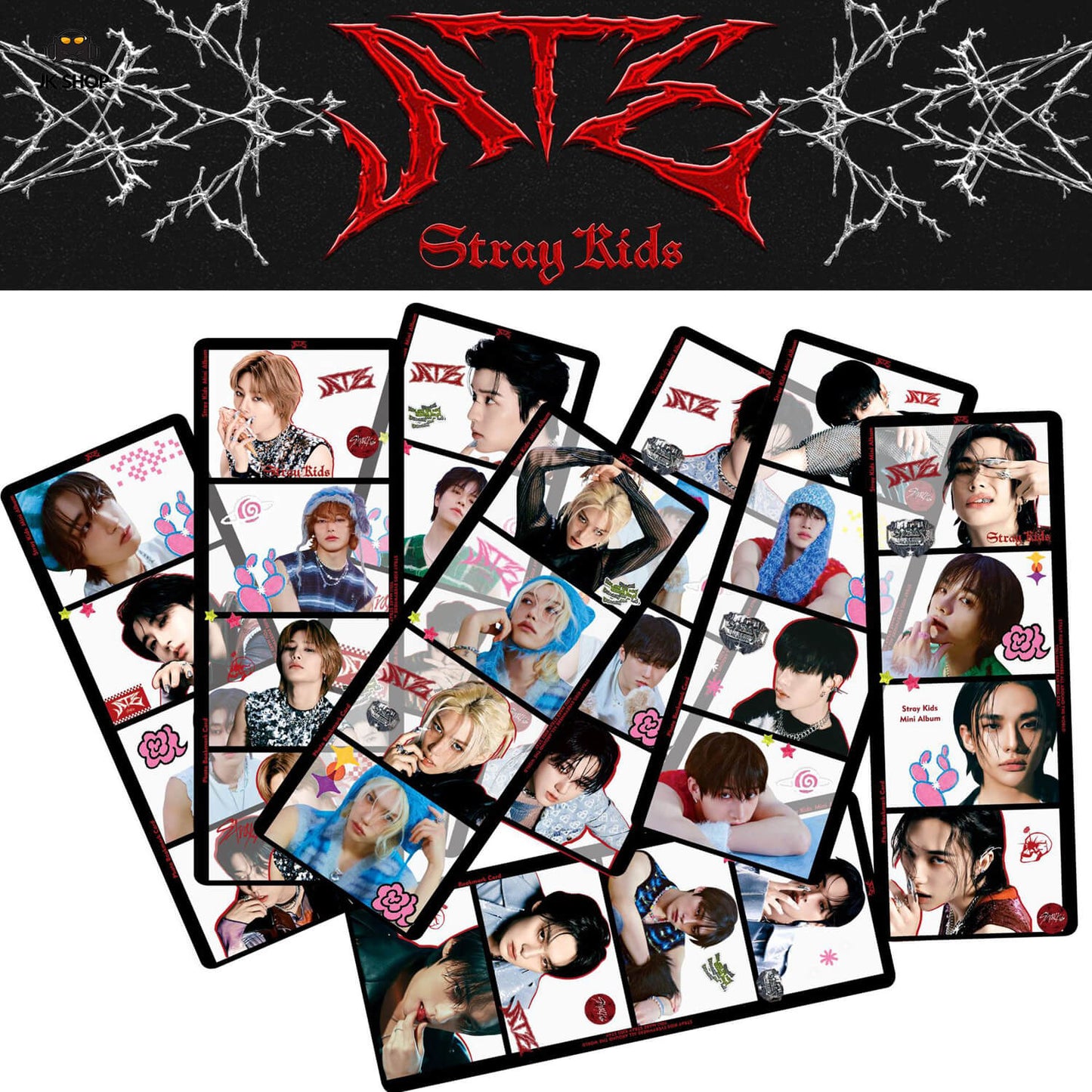 Straykids Transparent instagram Card Collection<New KARMA Collection!>