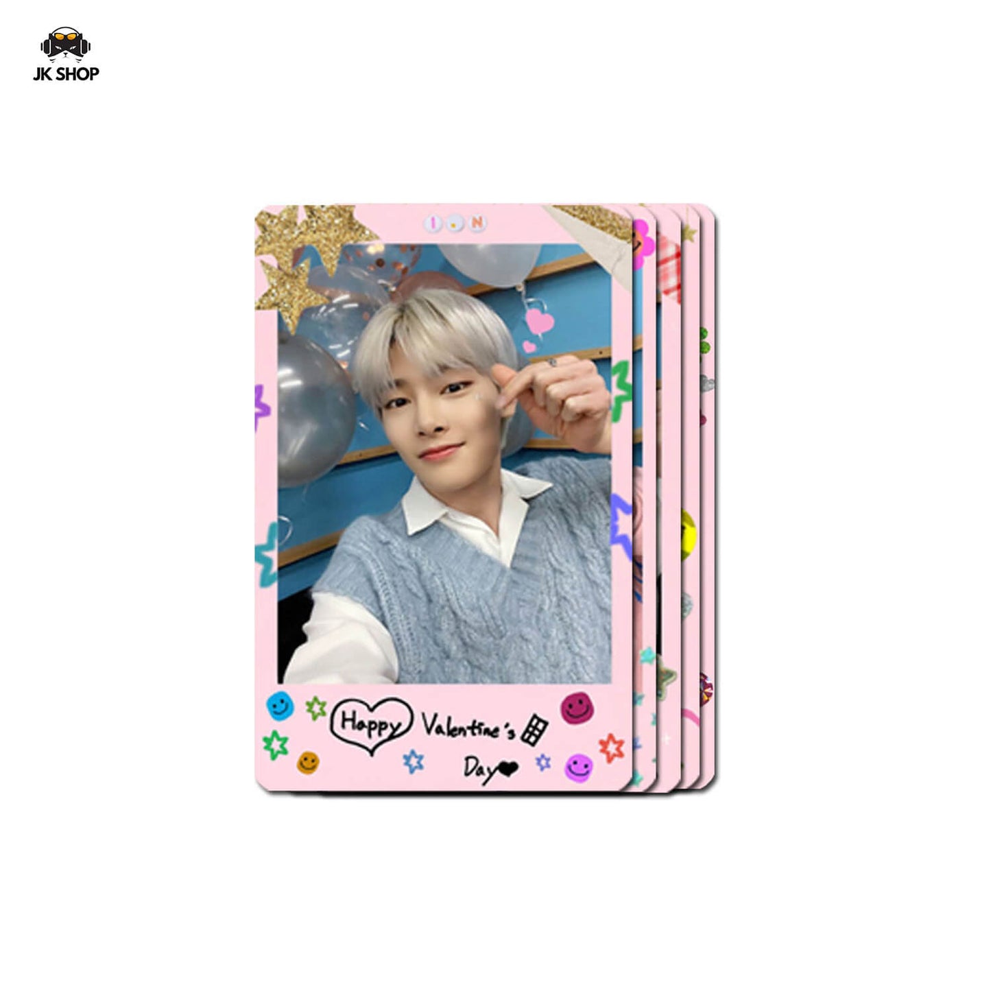 StrayKids Pink Polaroid Card