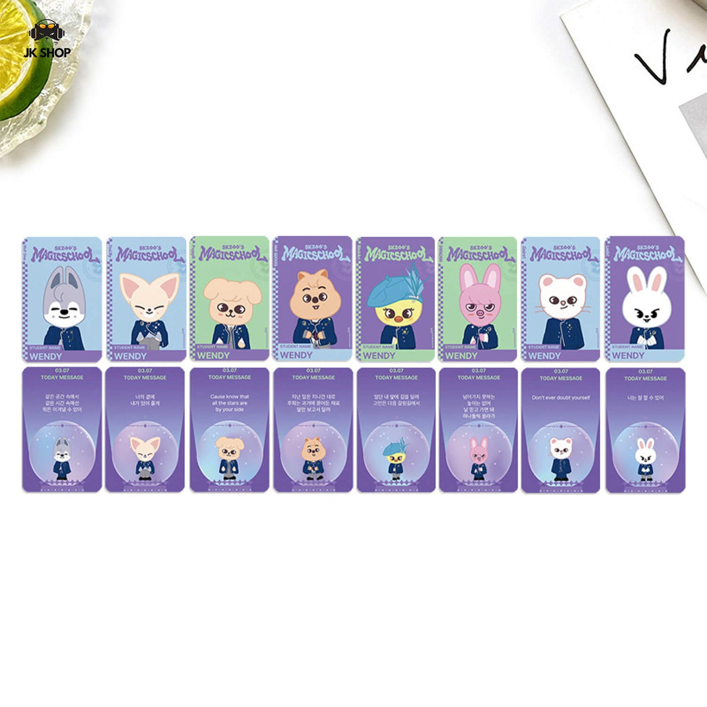 StrayKids MagicSchool Photocards Collection<New Comers>