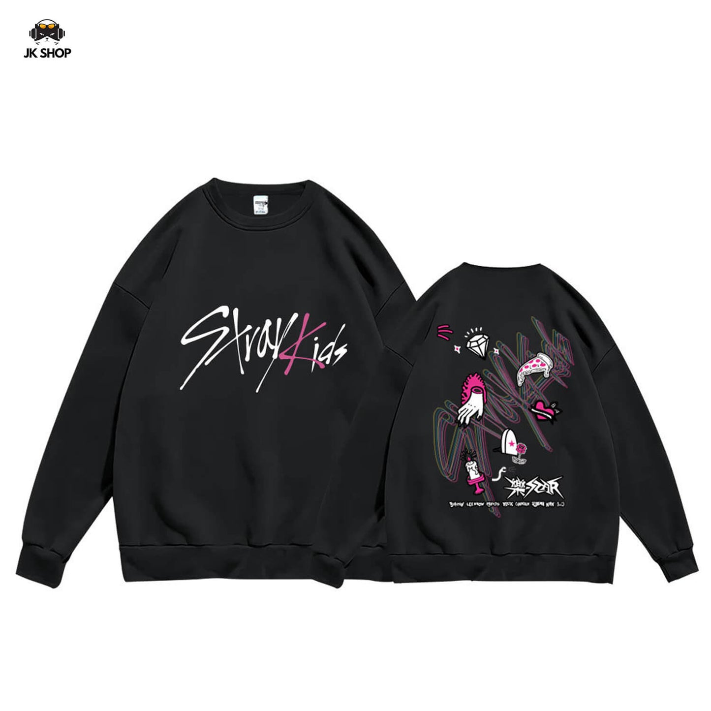StrayKids RockStar Booklet Hoodless Hoodie Collection